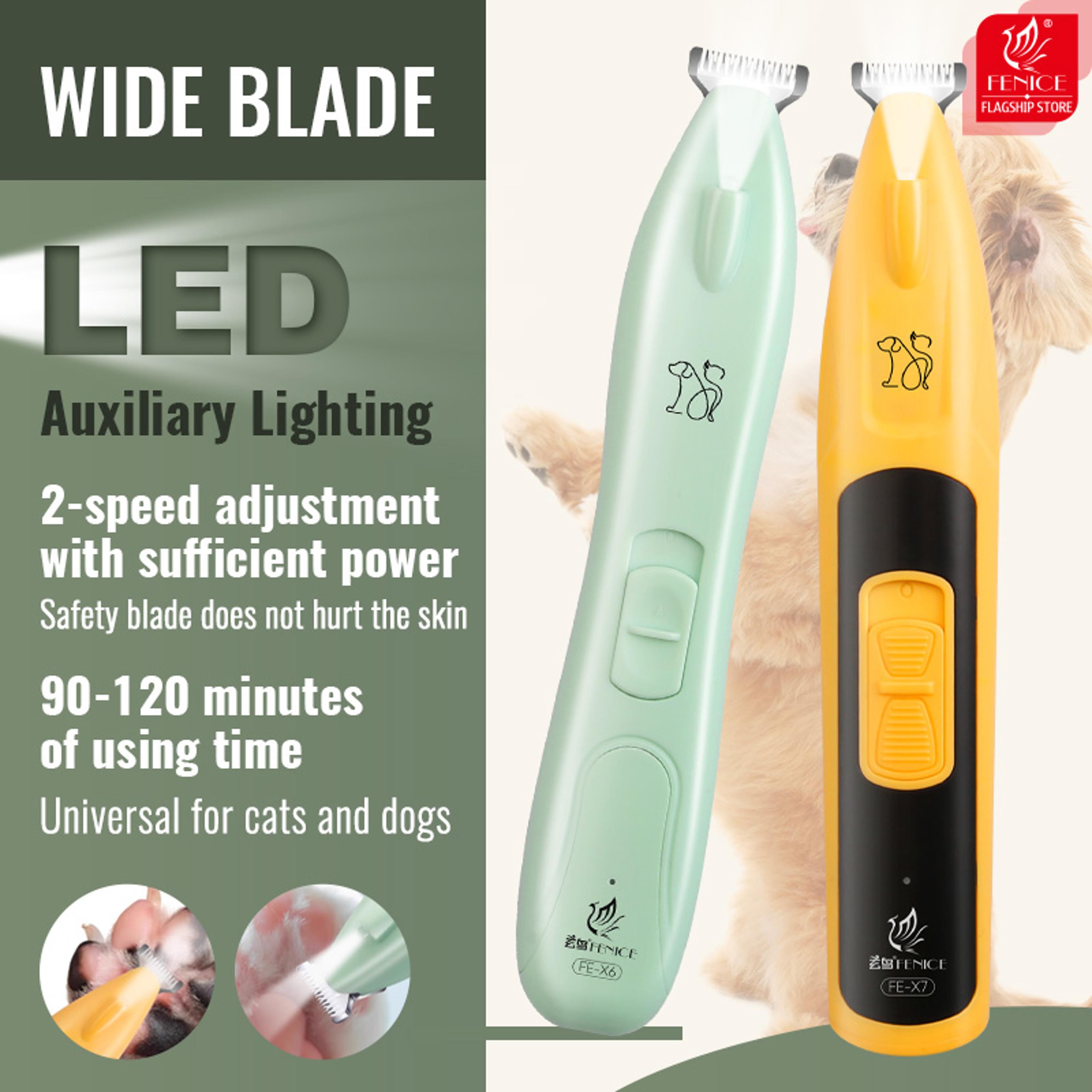 Precision Pet Grooming Trimmer With LED Light For Paws Eyes  Sensitive Areas 3