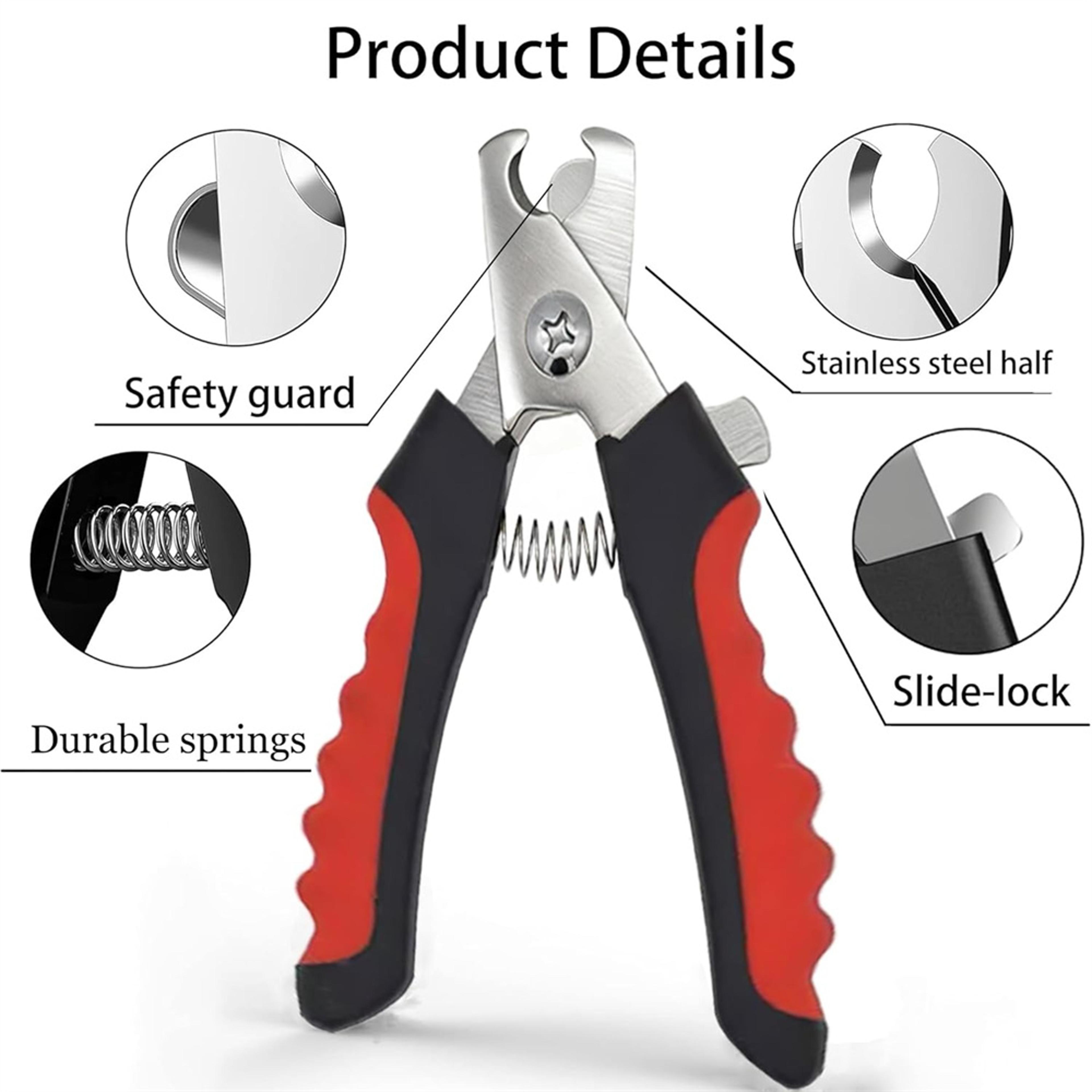 Safe Paws Professional Cat Nail Clippers  Pet Grooming Trimmer 2