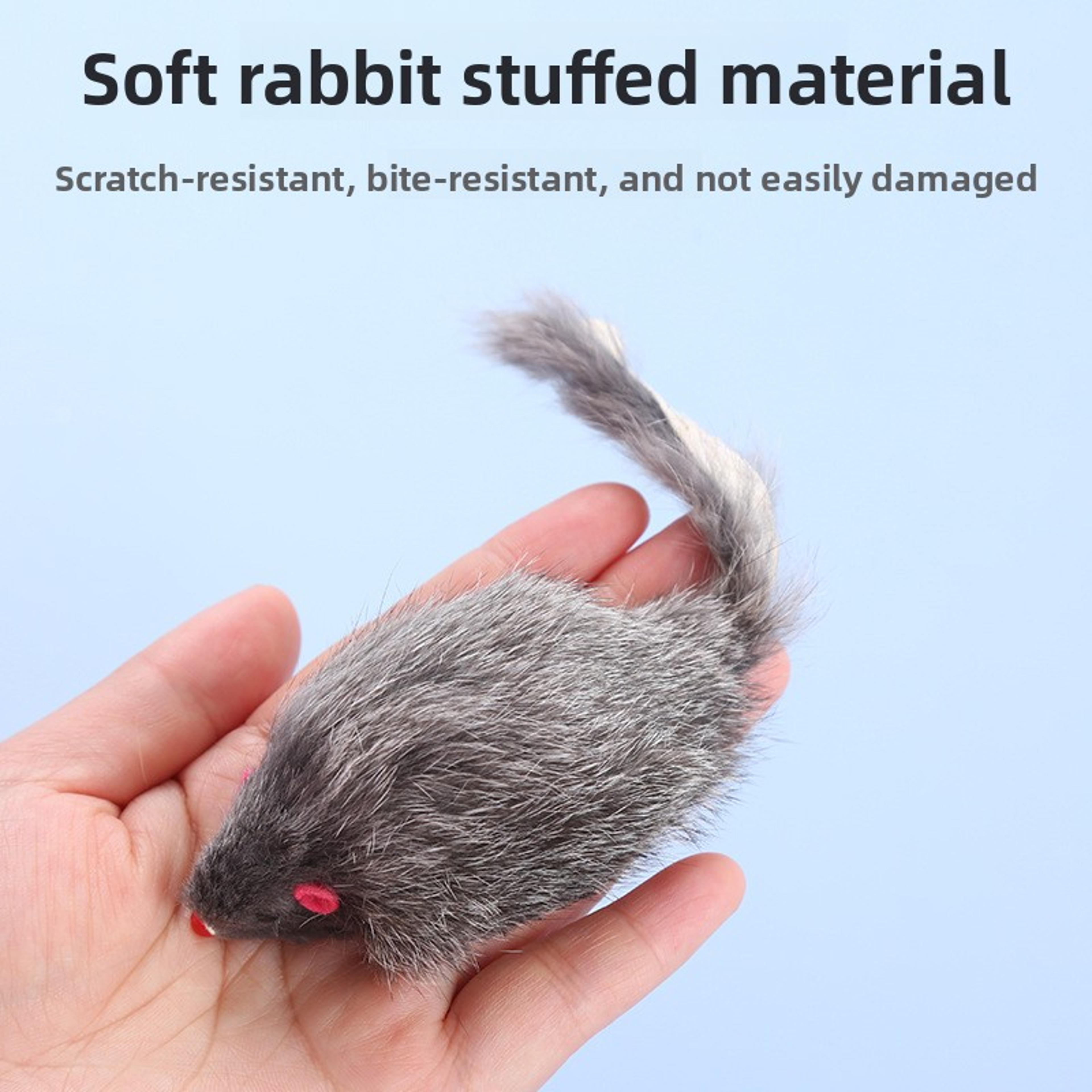 Hunt  Crinkle Interactive Mouse Cat Toy For Indoor Cats And Kittens 1
