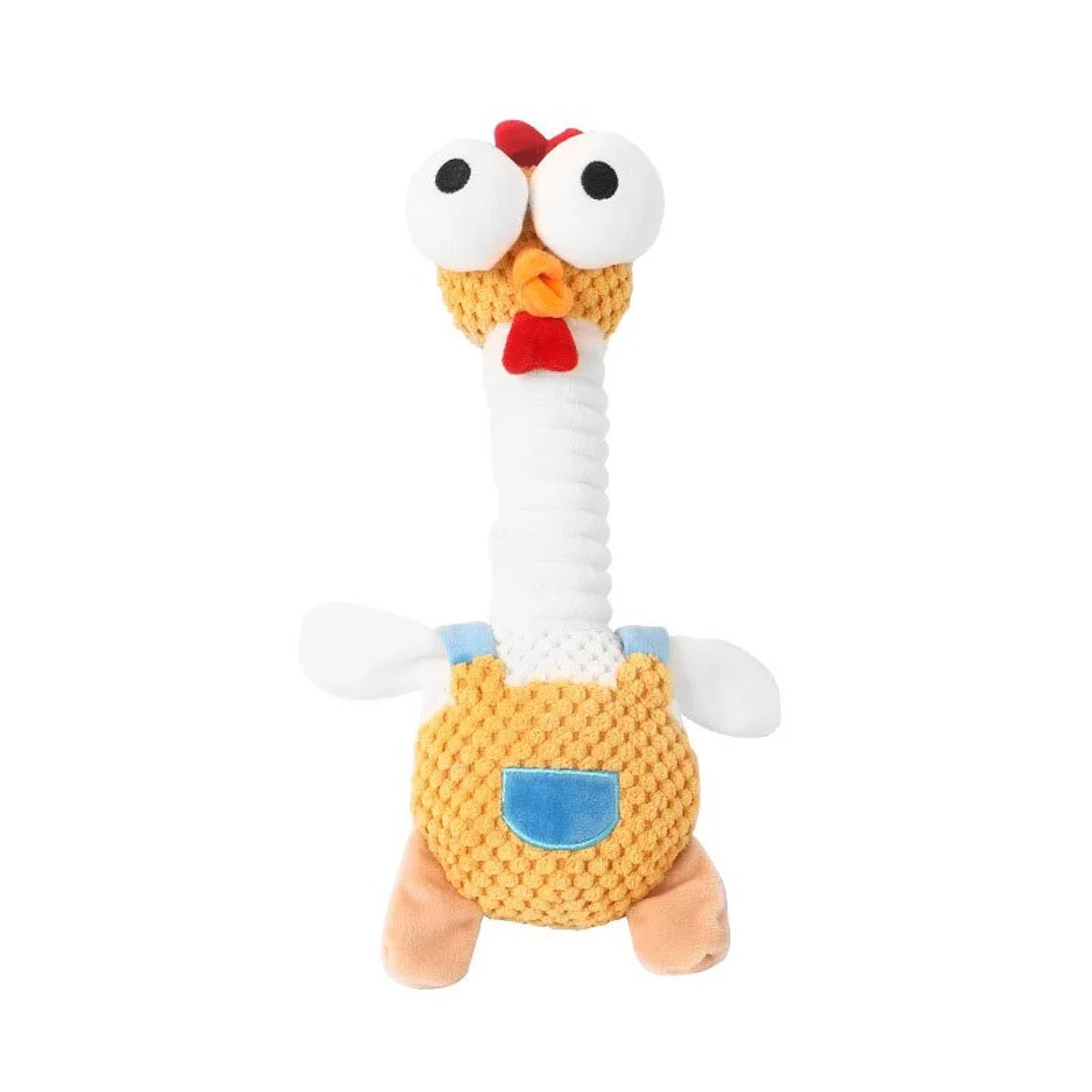 Squeaky Chicken Dog Toy For Puppies  Small Dogs Bite Resistant Interactive Chew Toy 4