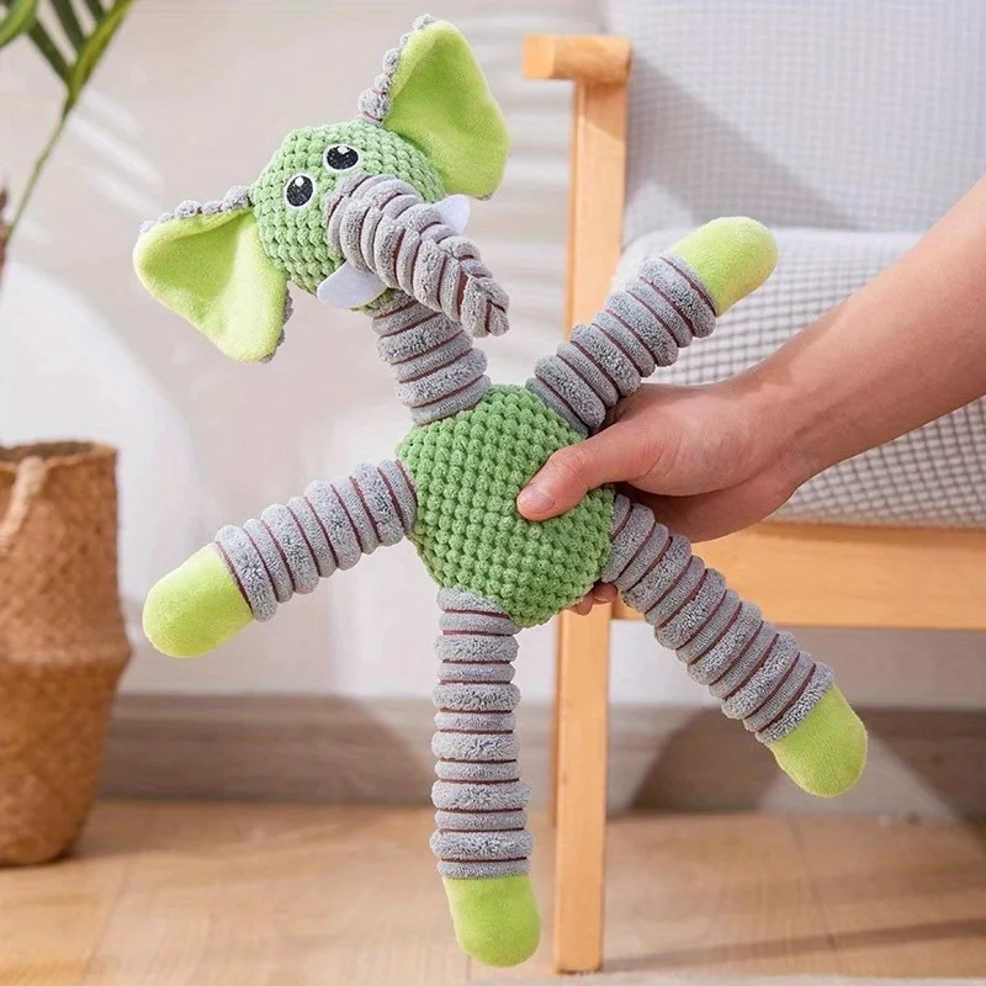 Snuggle Paws Plush Dog Toy For Puppies  Small Dogs Interactive Chew  Comfort Companion 4
