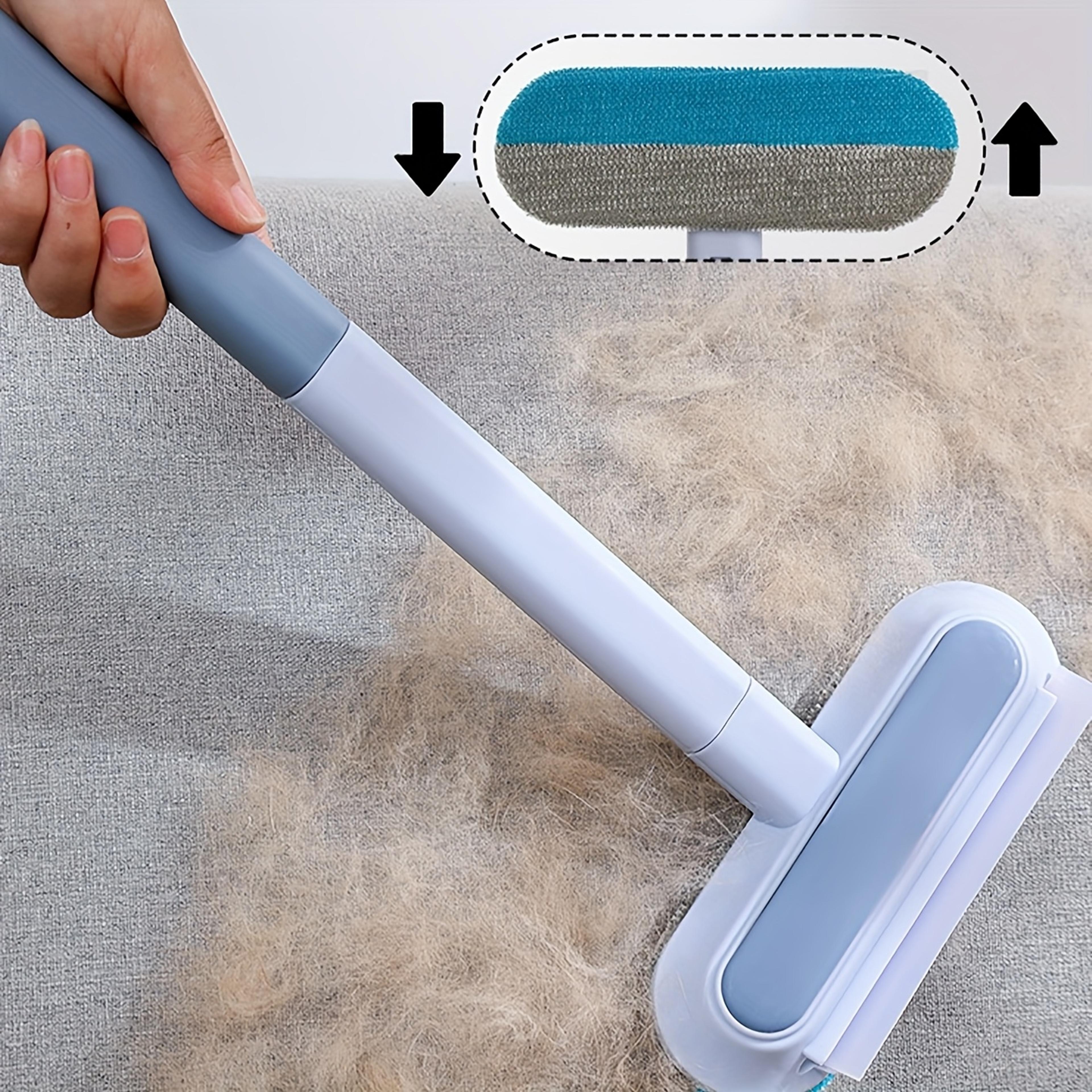 Long Handle Pet Hair Remover Brush For Sofa Bed  Carpet Reusable Furniture Hair Remover 3