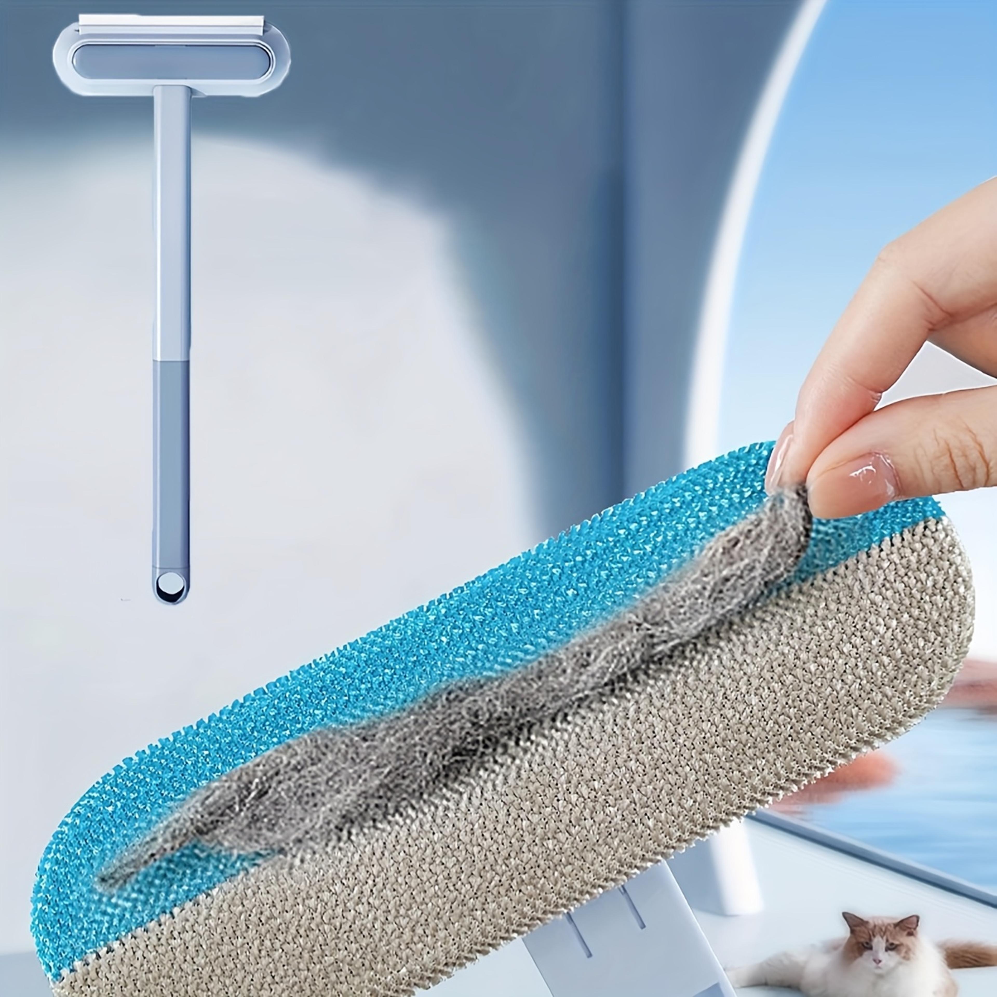 Long Handle Pet Hair Remover Brush For Sofa Bed  Carpet Reusable Furniture Hair Remover 4