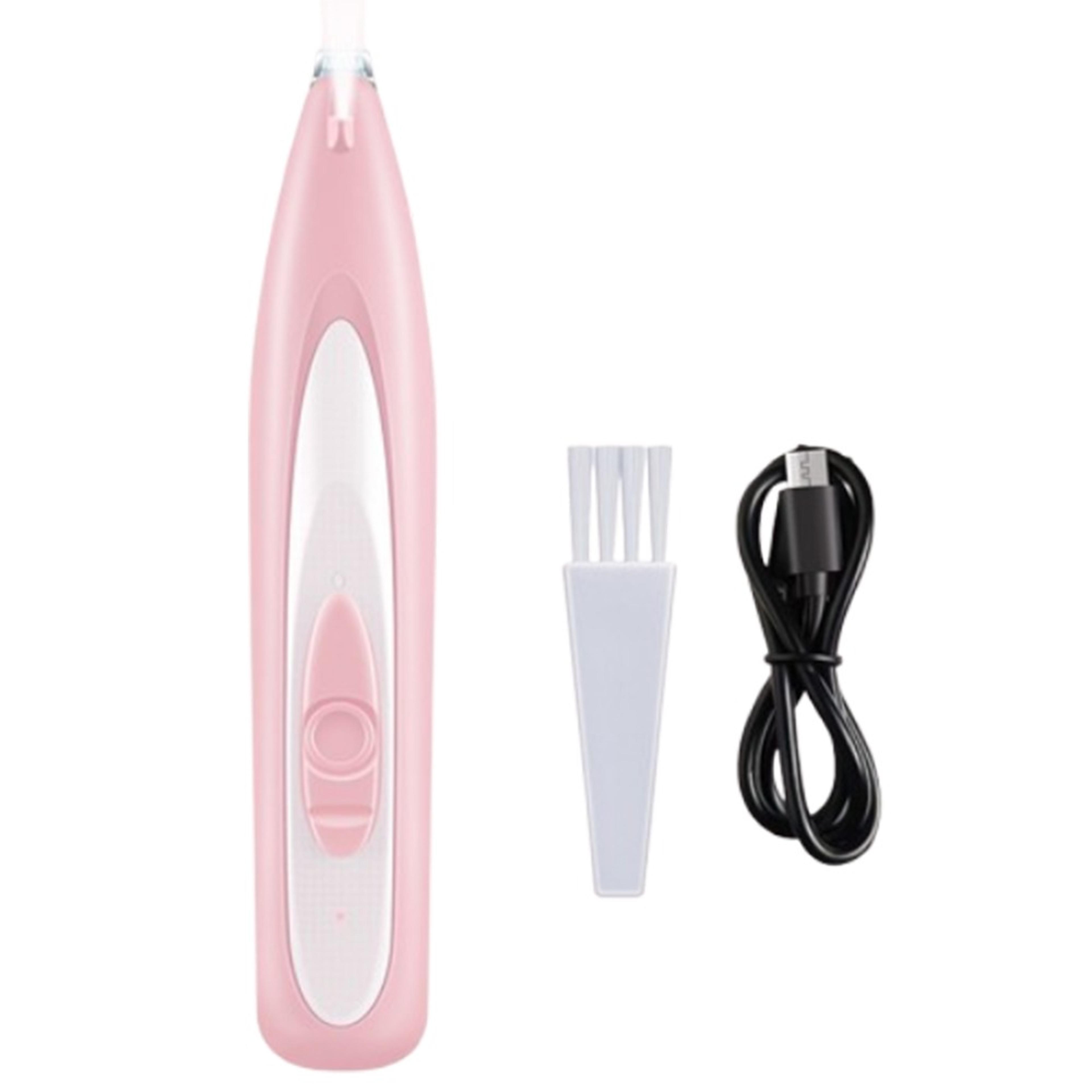 LED Pet Paw Trimmer USB Rechargeable Waterproof Dog  Cat Paw Grooming Clipper With Display 6