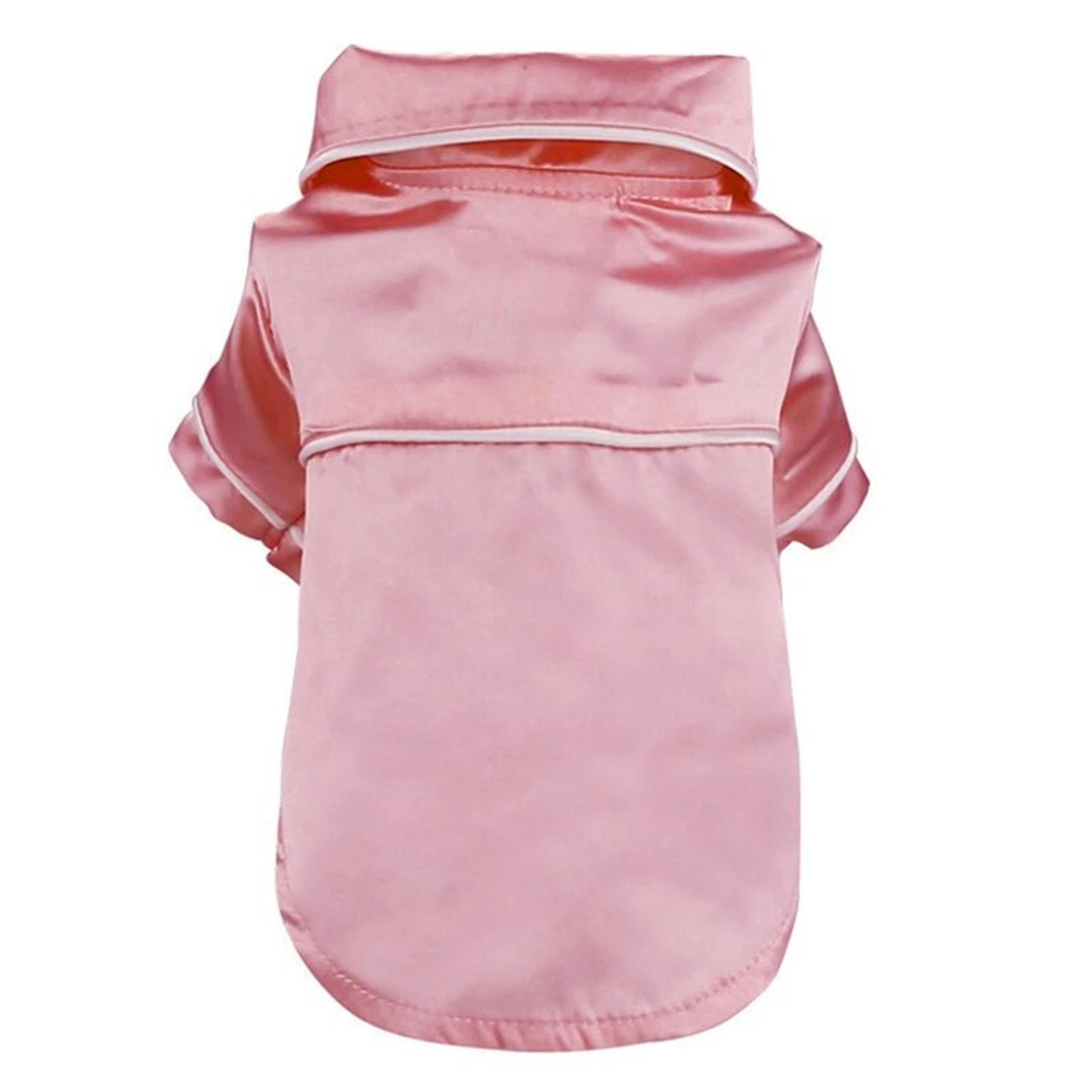 Qu3WLuxuryPetDogPajamasSoftSilkFrenchBulldogPajamasPetCoatClothingForSmallDogsShihjp