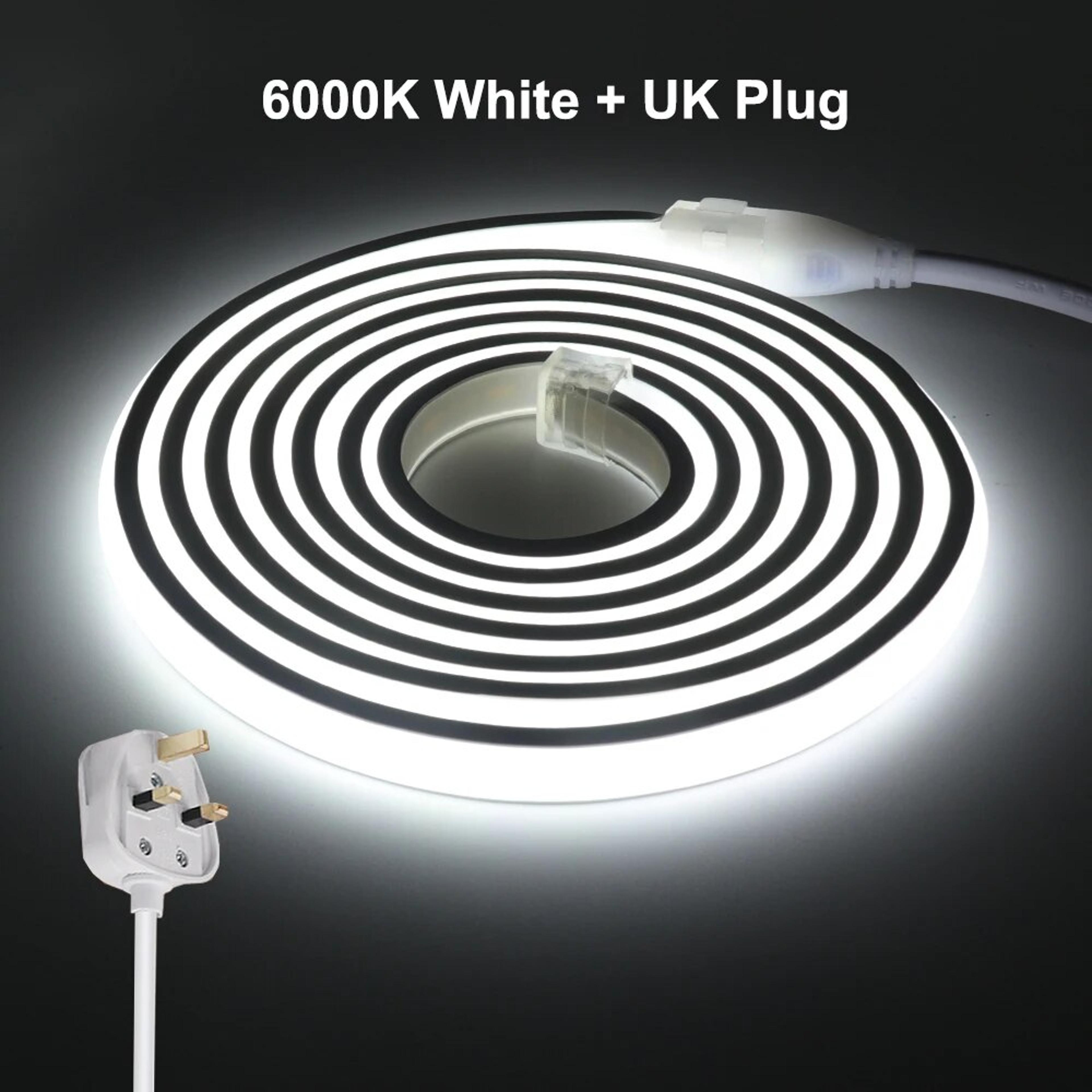 LtYQCOBLEDNeonStripLight220VEUPlugUKPlug288LEDsmRA90FlexibleLEDTapejpg