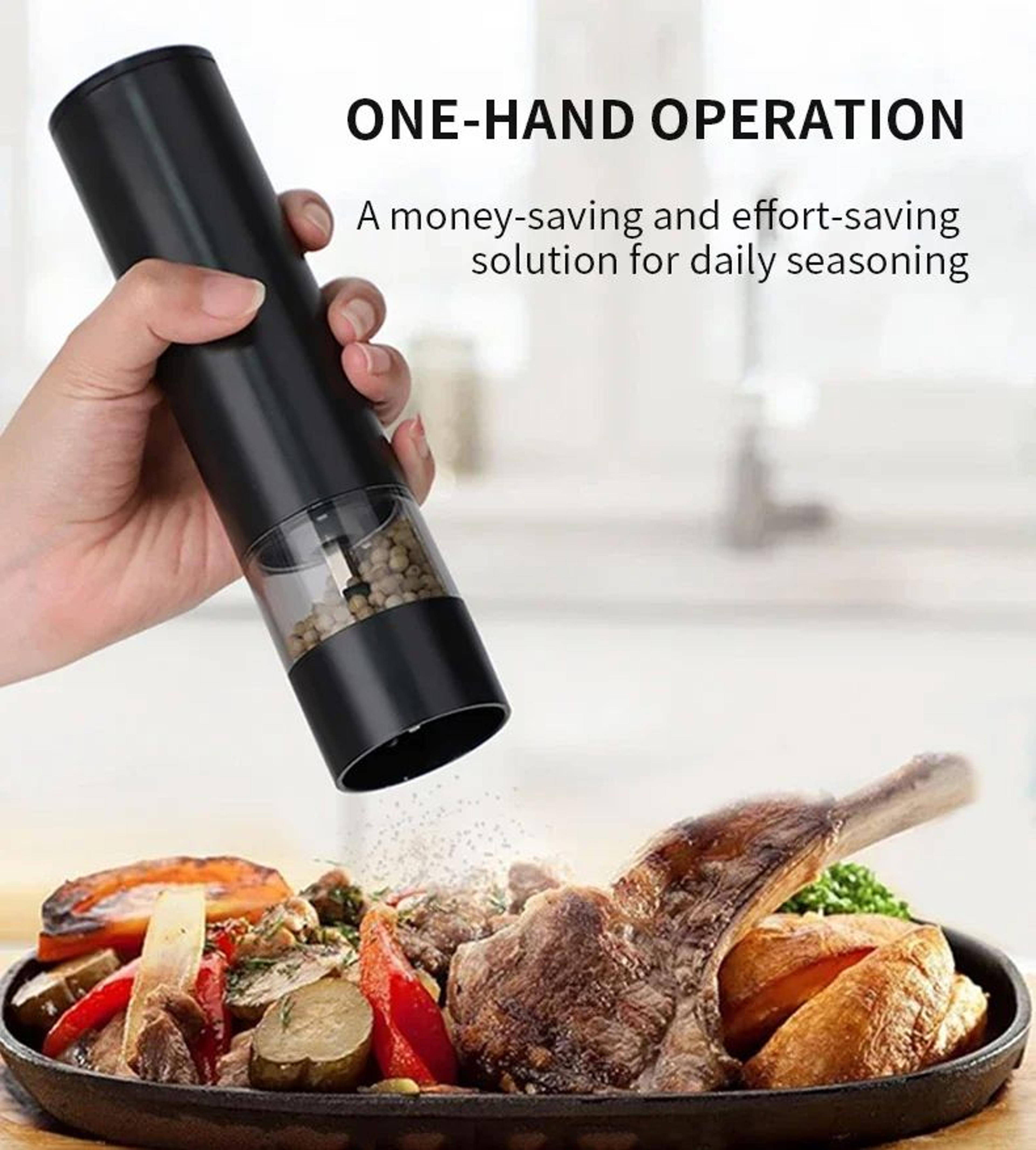 premium electric grinder for salt & pepper