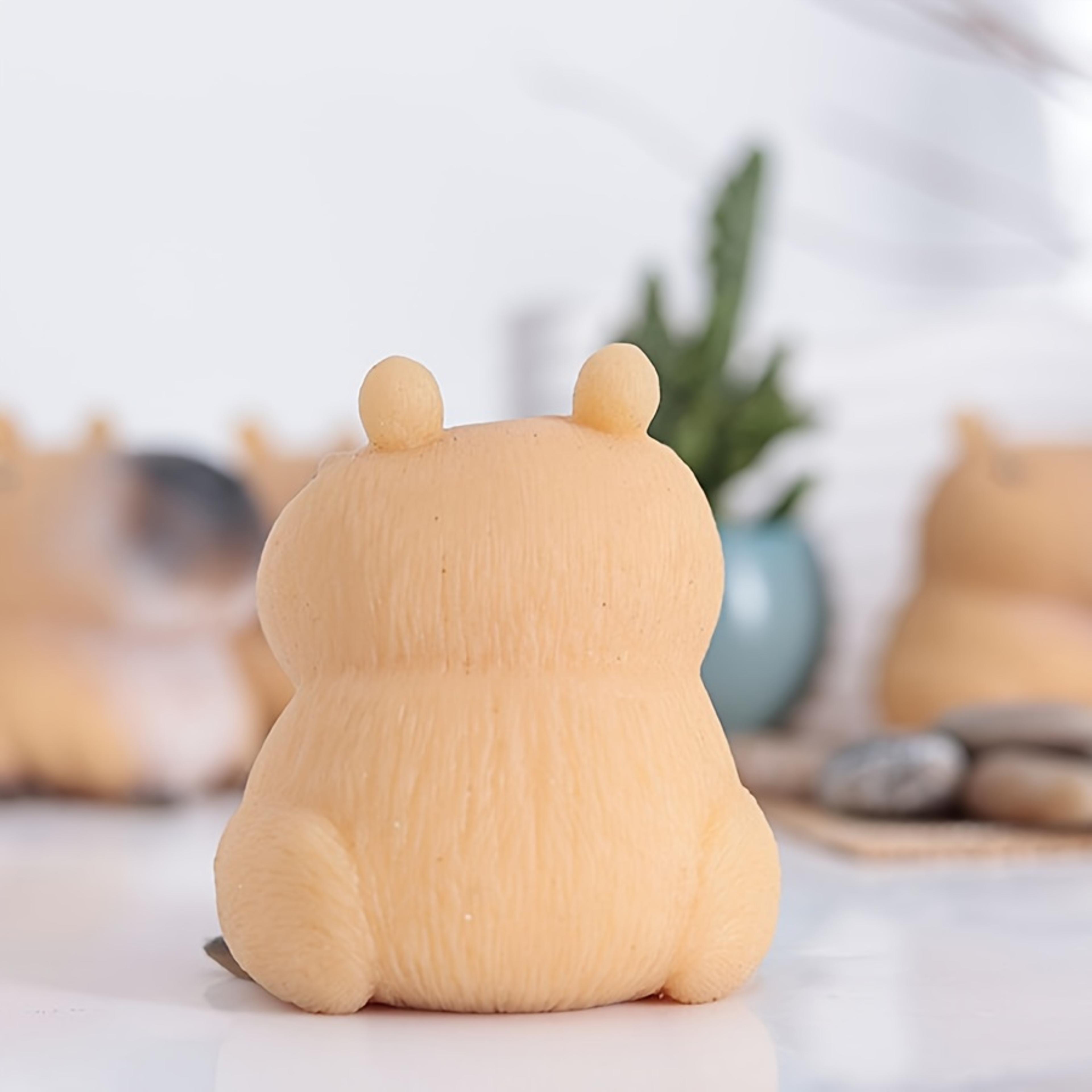 Capybara Squeeze Toy Stress Relief  Fun FastRebound TPR Animal ToyDurable  Soft Relaxation Fidget F 3