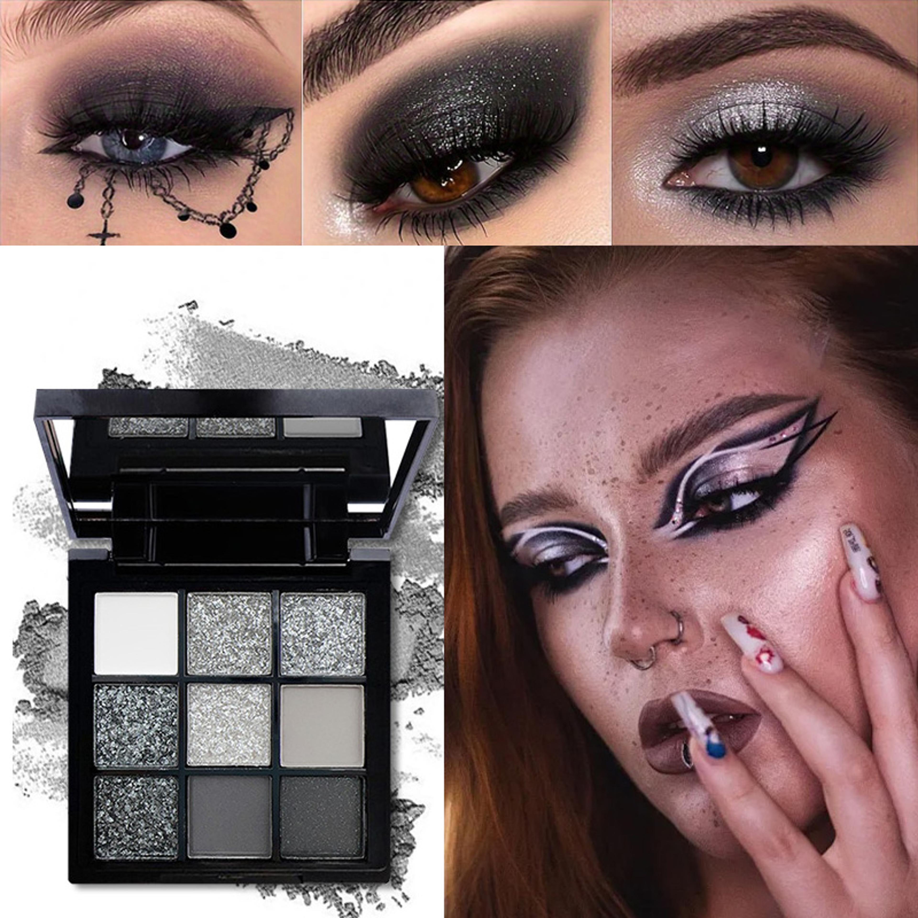 Glitter Pearlescent Matte Eye Shadow Palette Shimmer Makeup LongLasting  Highly Pigmented For Women 1