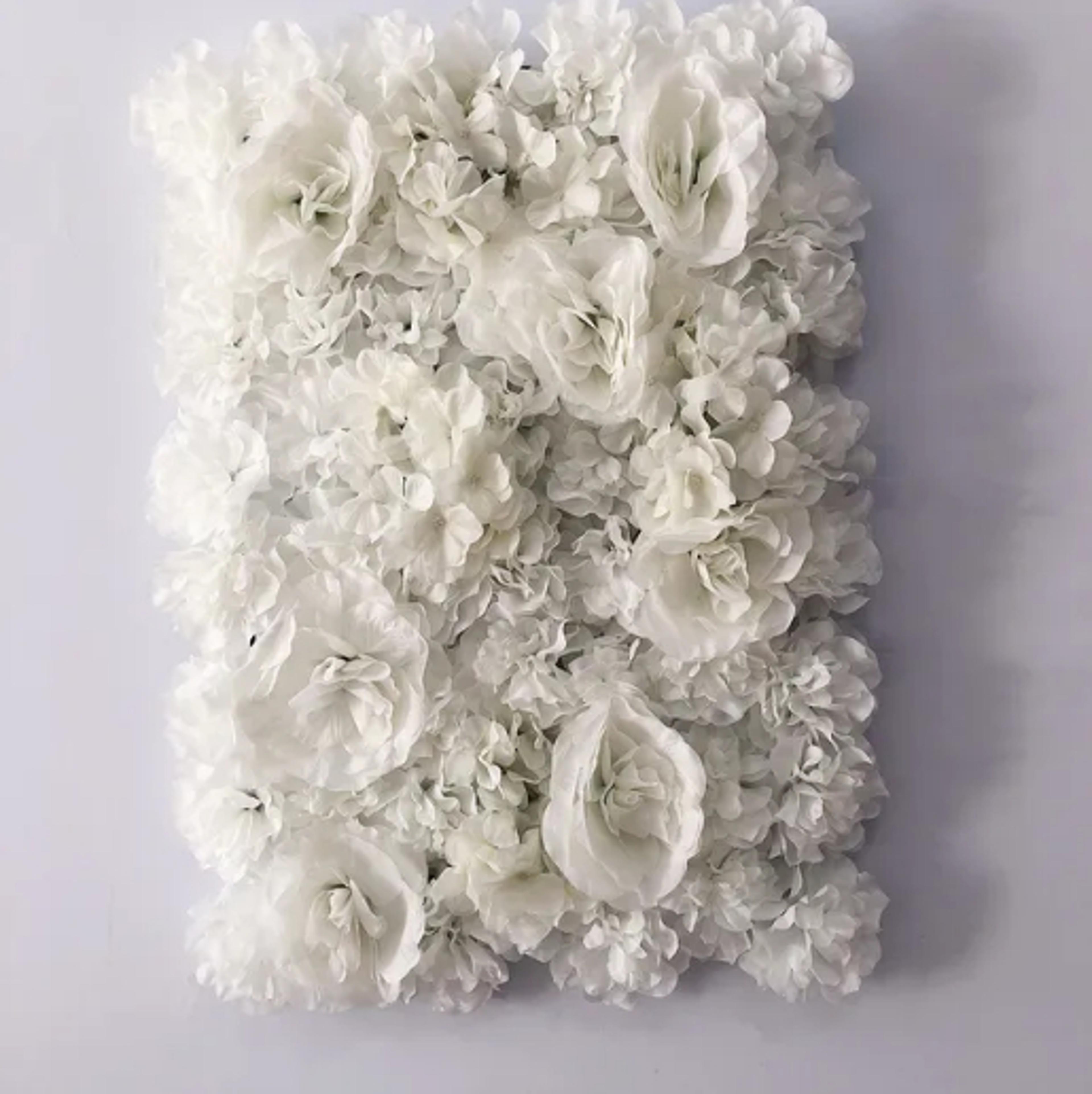 Silk Rose Flower Wall Artificial Flowers For DIY Wedding Decor Photography Backdrops Hair Salon Bac 1