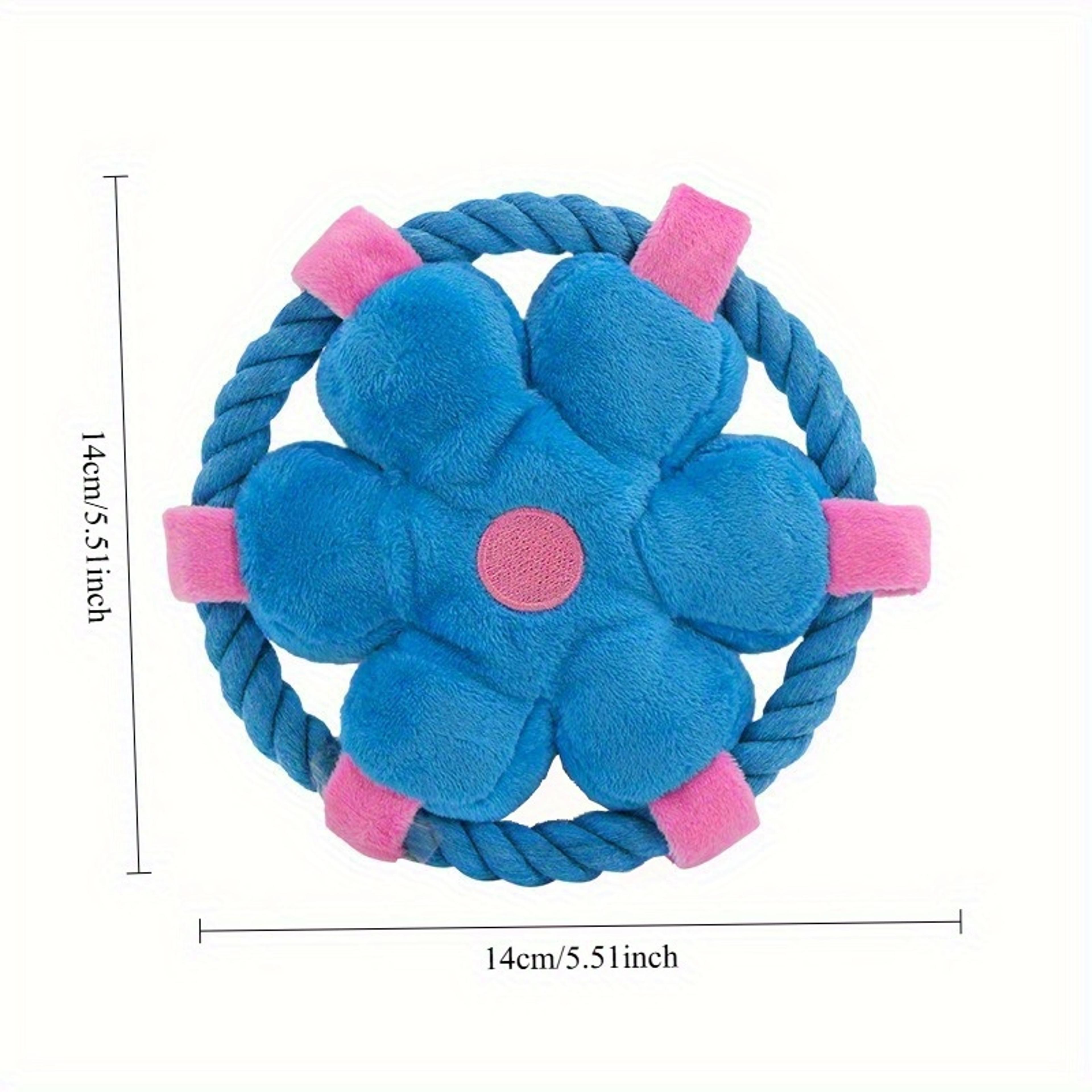 Durable Frisbee Toy For Dogs Bite Resistant Dog Chew Toy For Teeth Cleaning And Interactive Play 4
