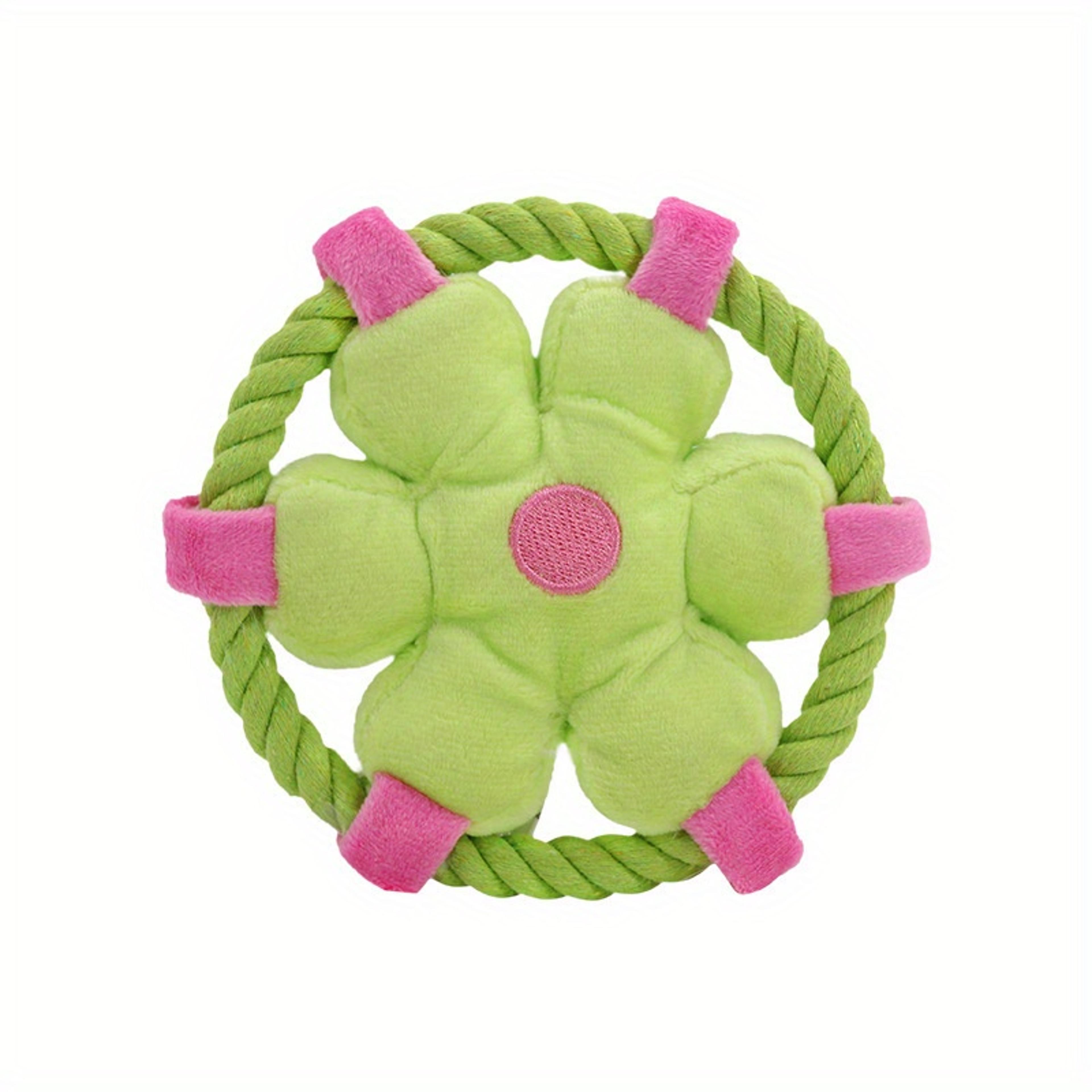 Durable Frisbee Toy For Dogs Bite Resistant Dog Chew Toy For Teeth Cleaning And Interactive Play 7