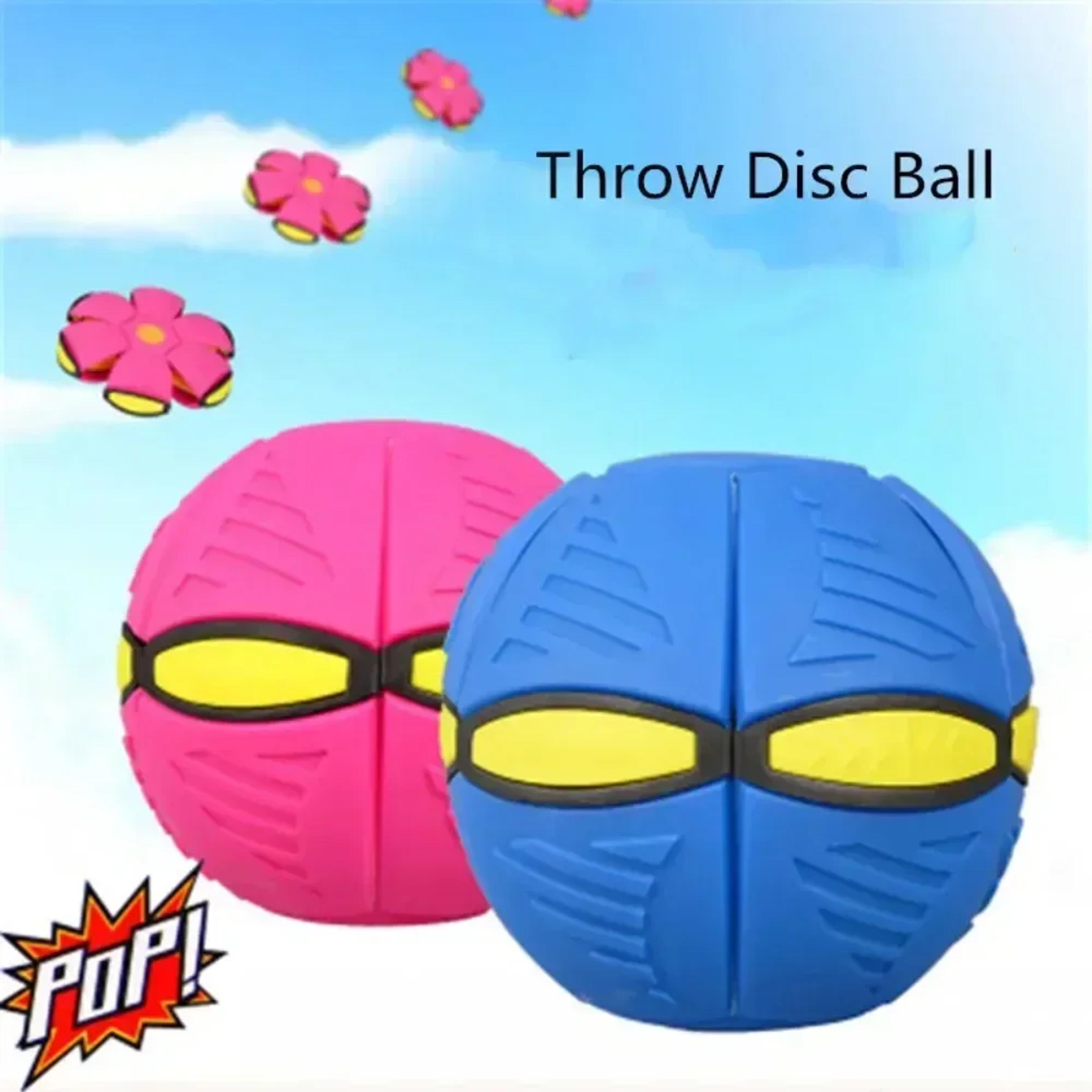 magic ufo flying saucer ball transforming outdoor toy