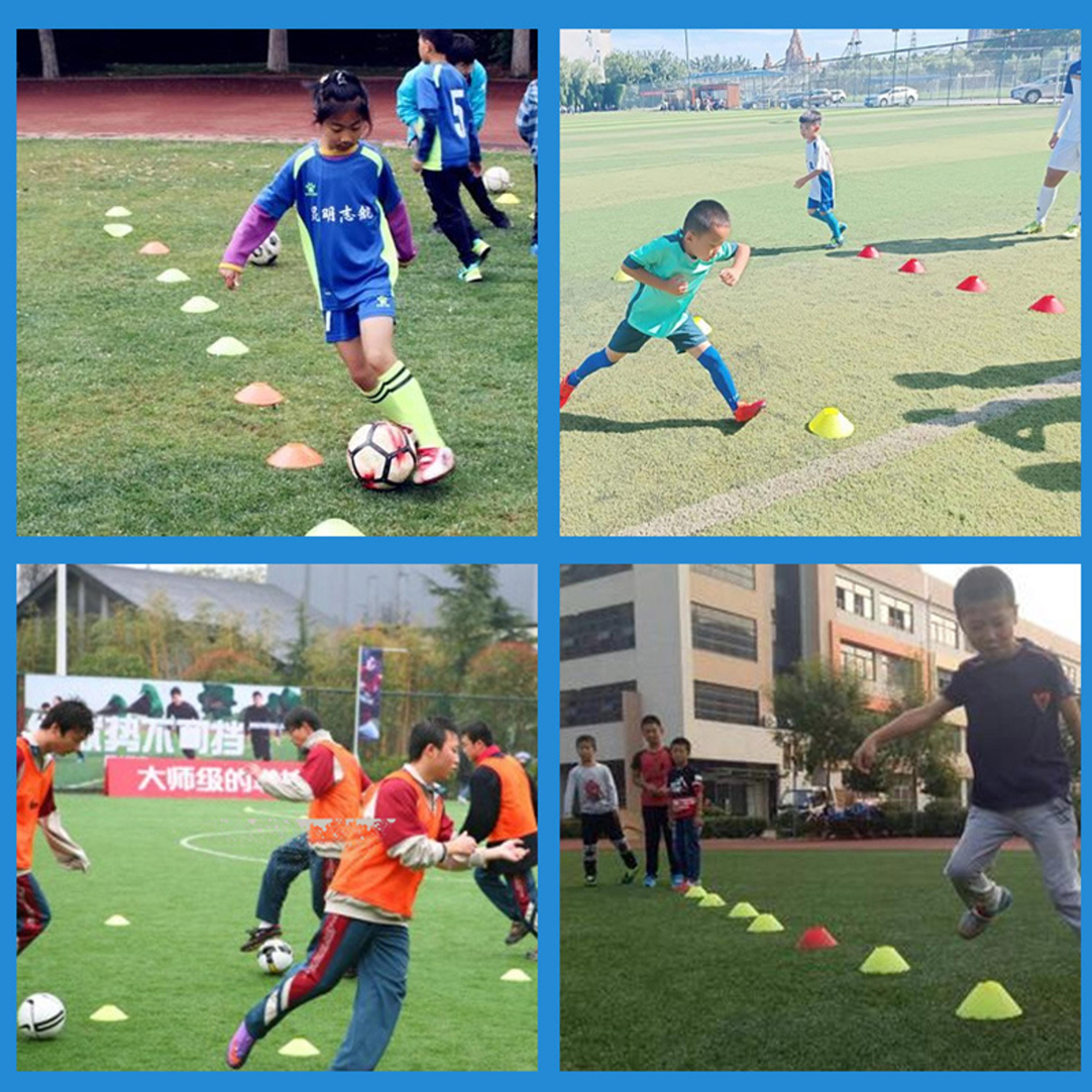 Agility Training Cones Set For Soccer Skating And Multi Sport Drills 4