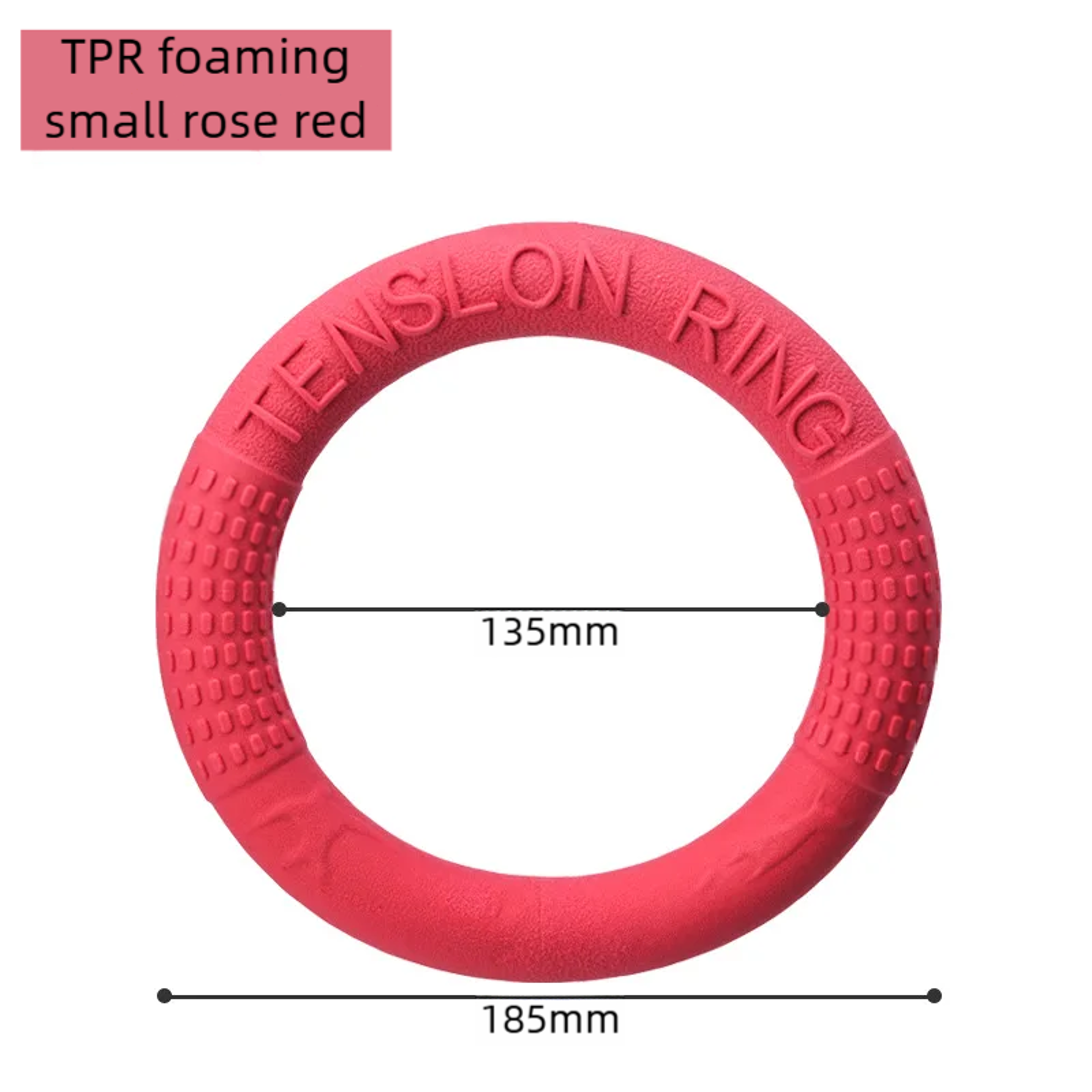 Dog Flying Disc Training Ring Interactive Fetch Toy 9