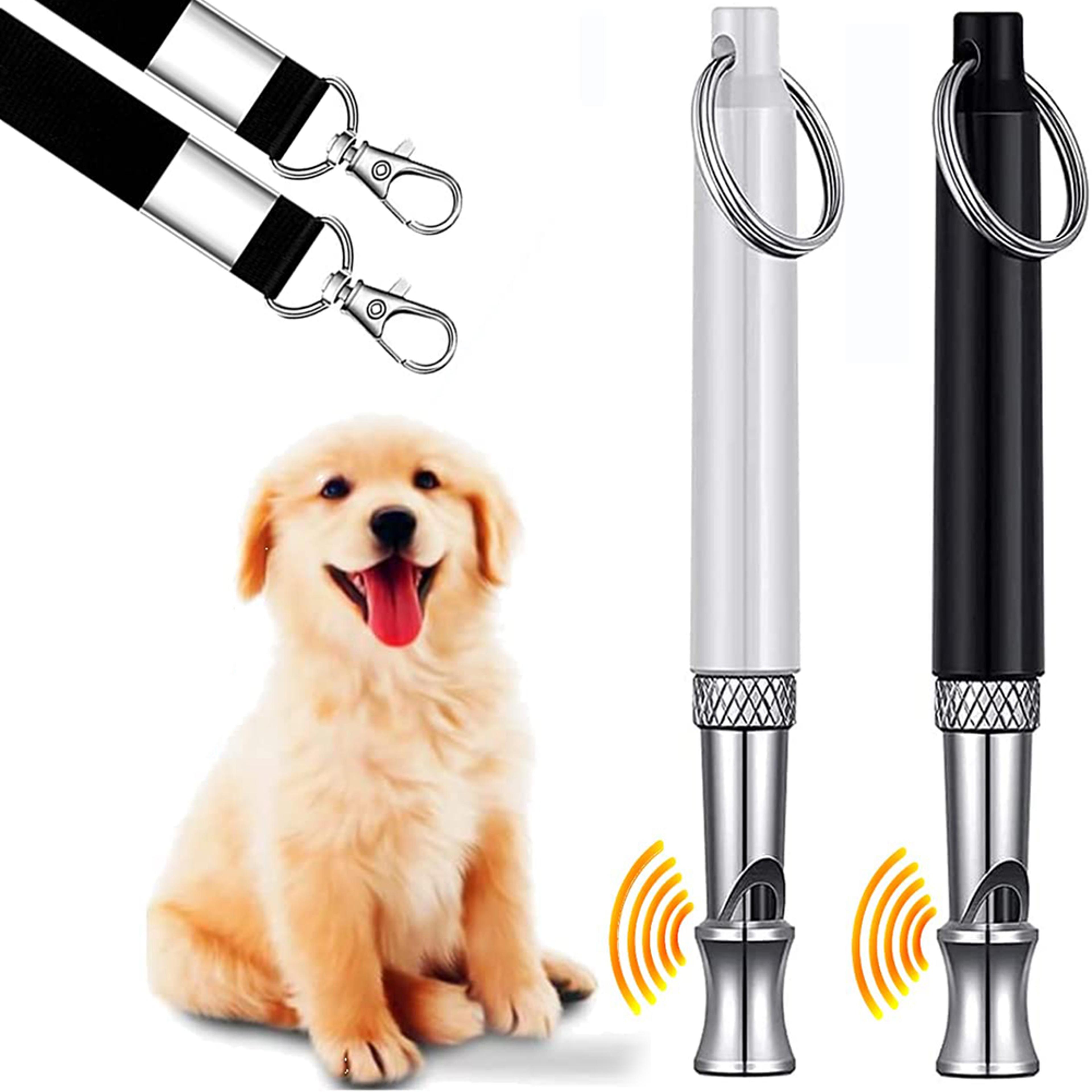 stainless steel silent dog whistle for training, recall and bark control
