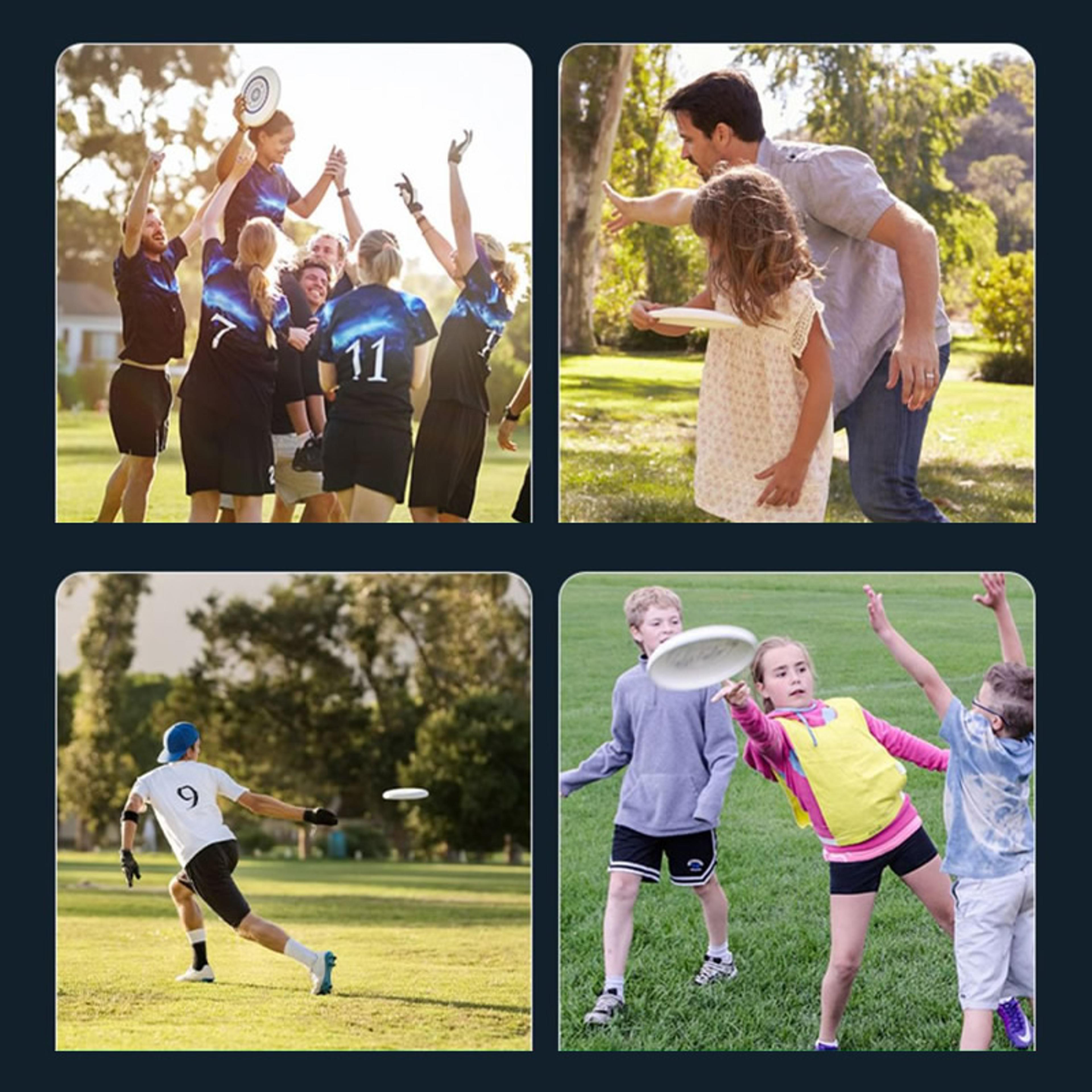 Glow Play Ultimate Flying Disc For Night Beach  Camping Fun 5