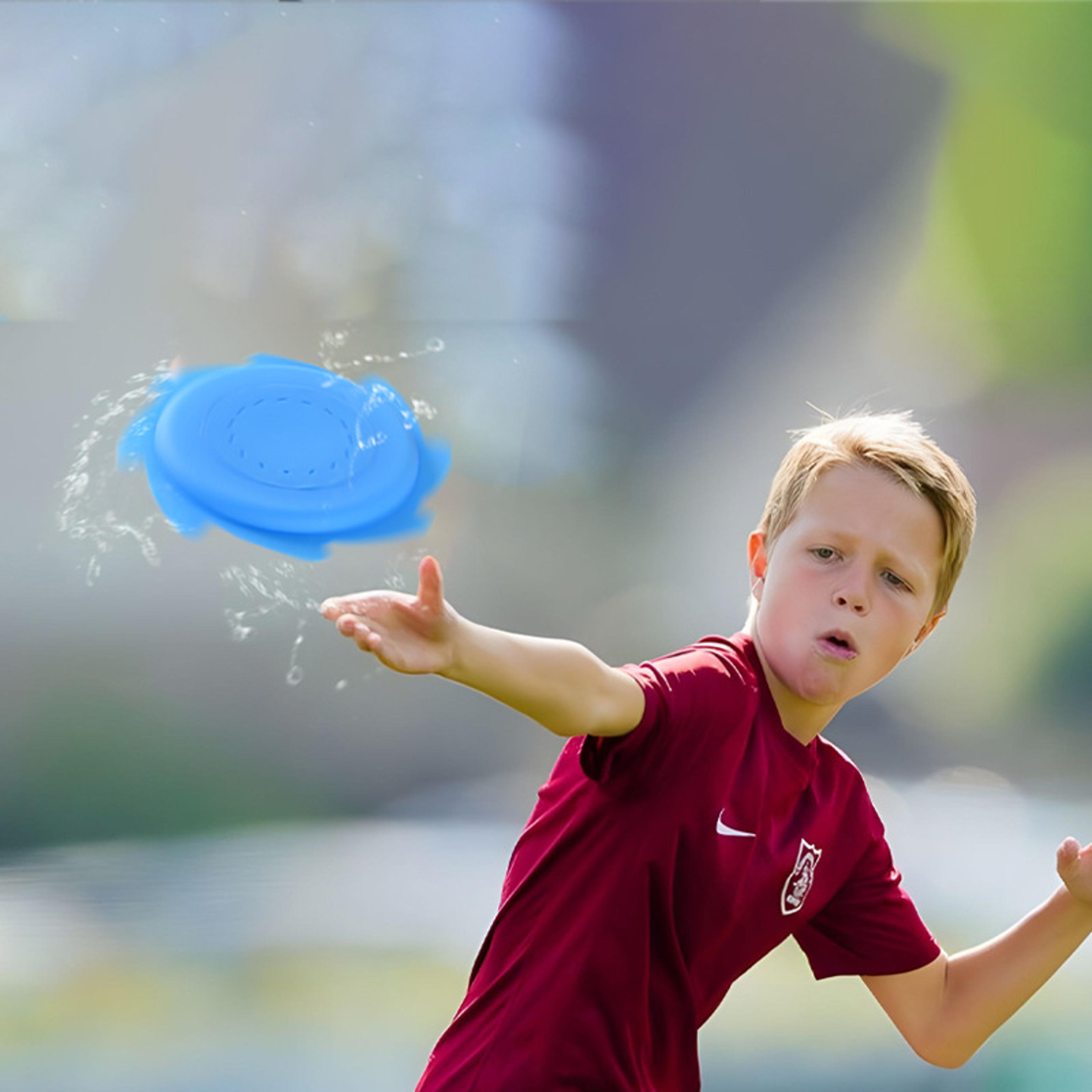 Splash Spin Water Flying Disc For Kids Beach And Pool Play 1