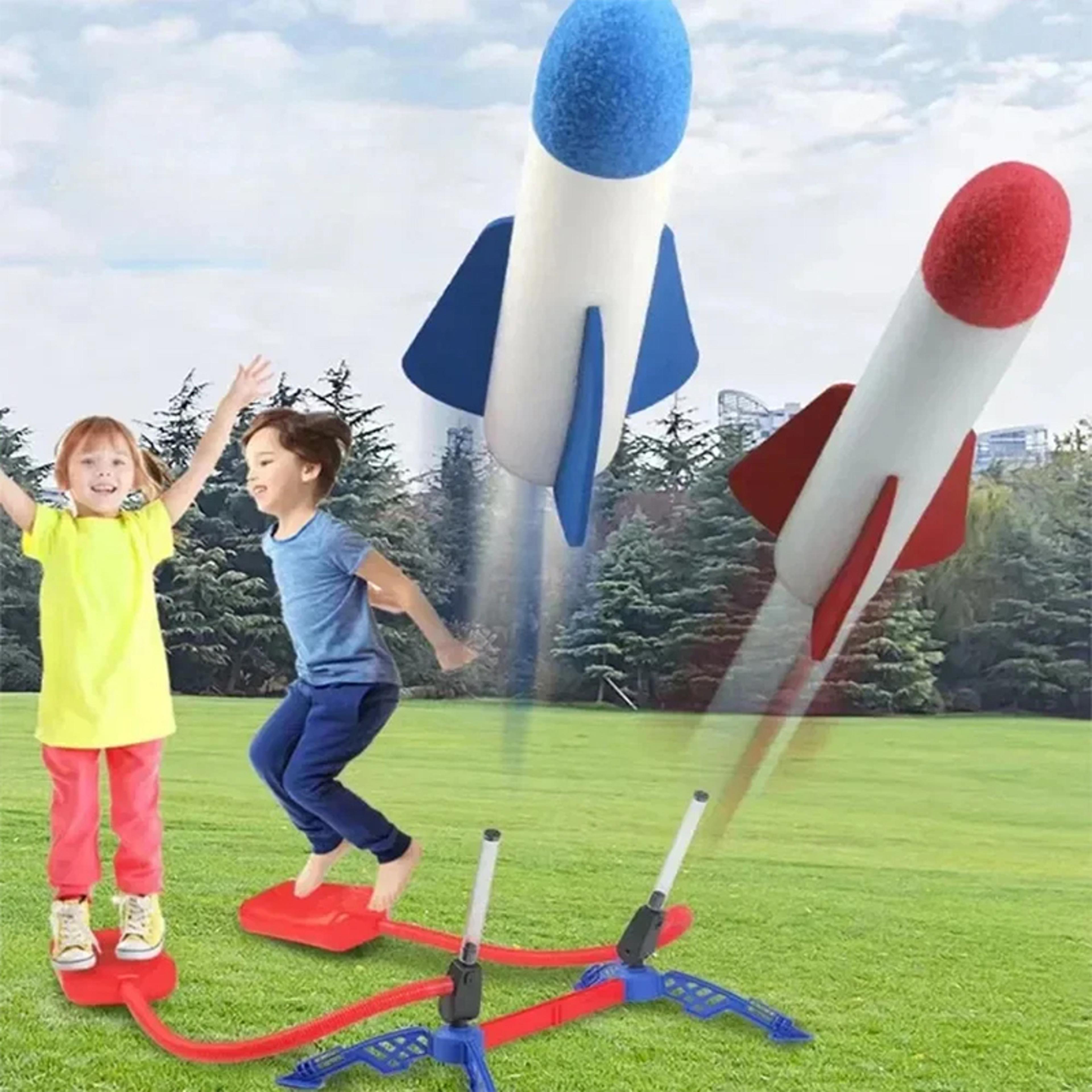 Rocket Launcher Kids Rocket Launcher Outdoor Rocket Toy LED Rocket Toy Rocket Launcher Toy For Kids 1