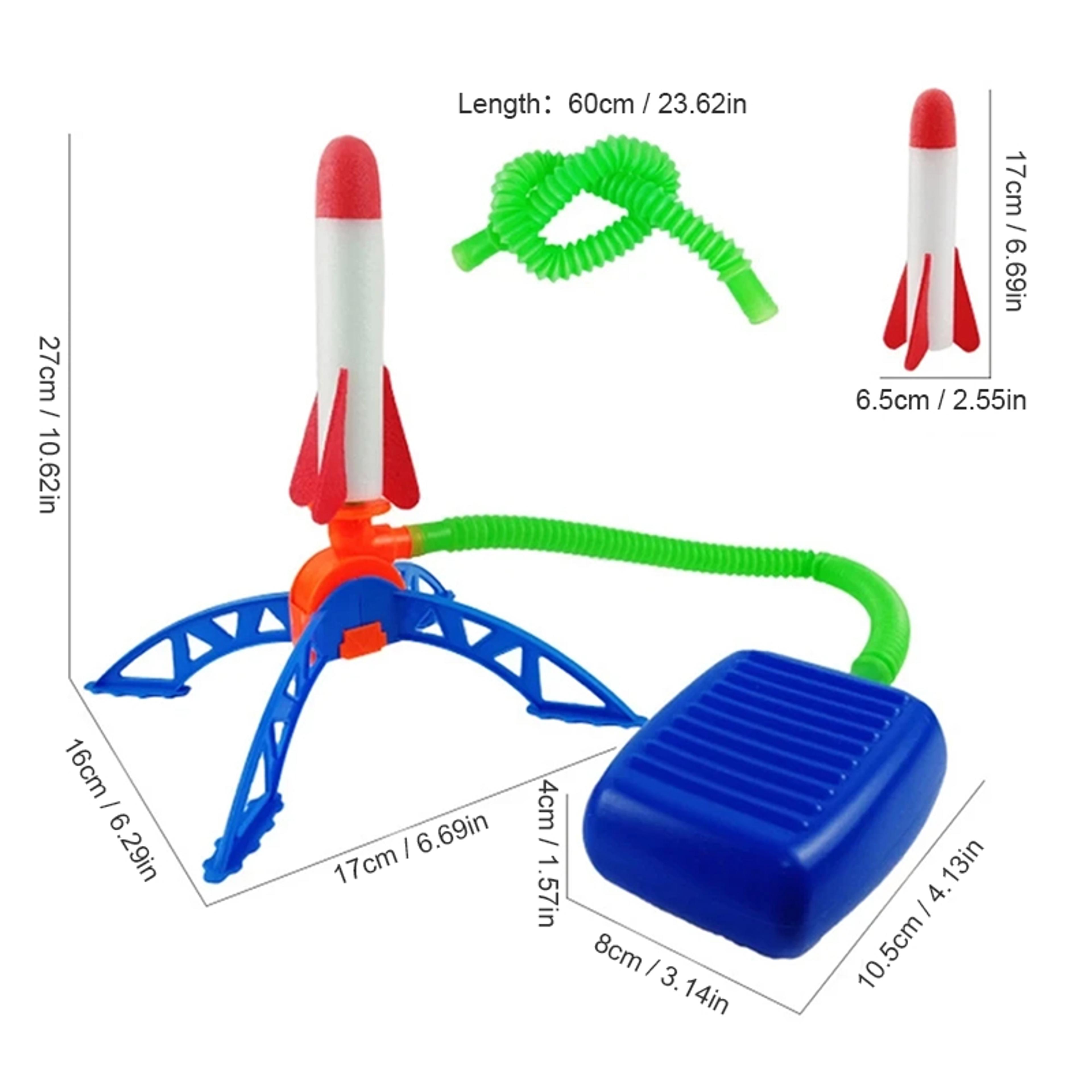 Rocket Launcher Kids Rocket Launcher Outdoor Rocket Toy LED Rocket Toy Rocket Launcher Toy For Kids 5