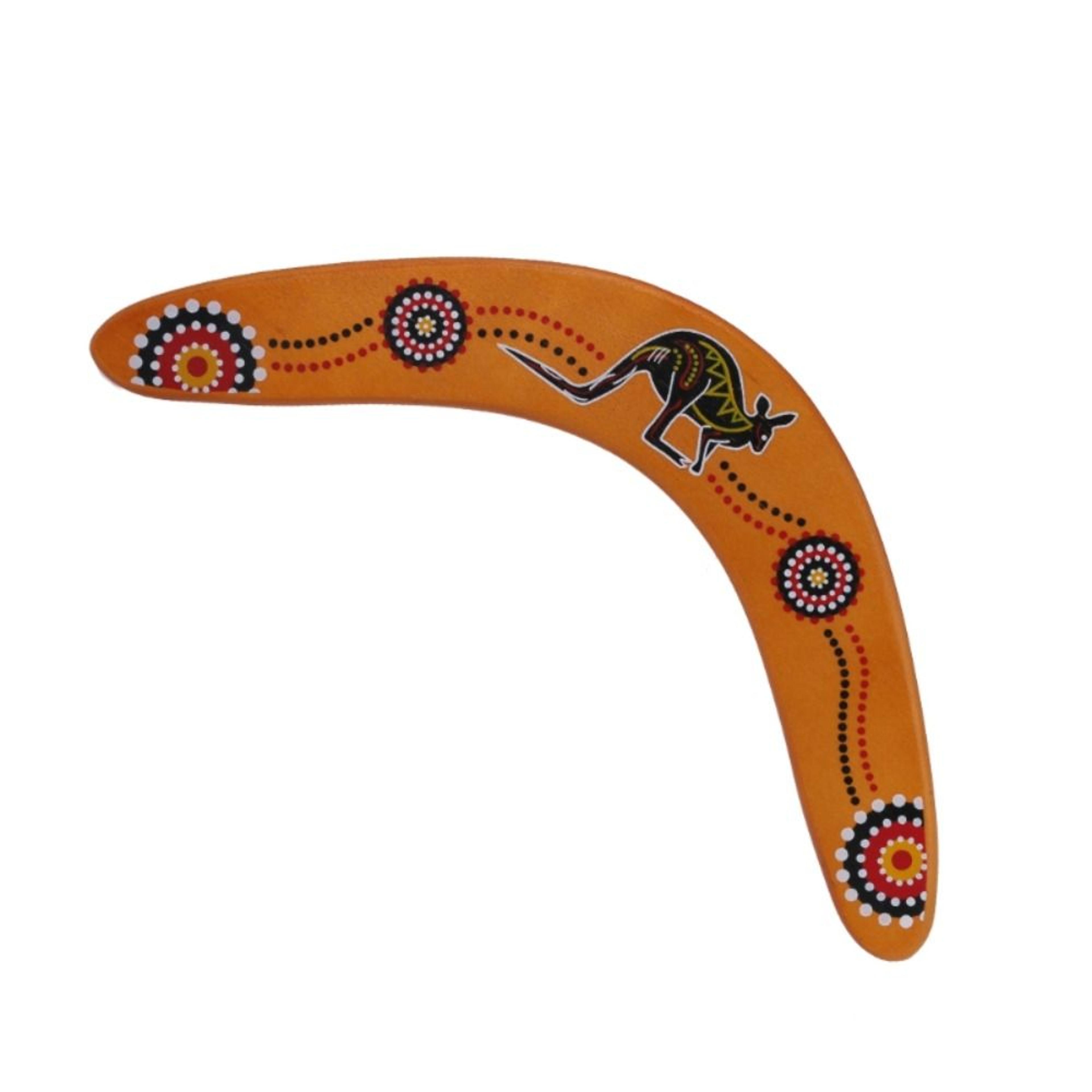 Kids Boomerang Wooden Returning Outdoor Toy 6