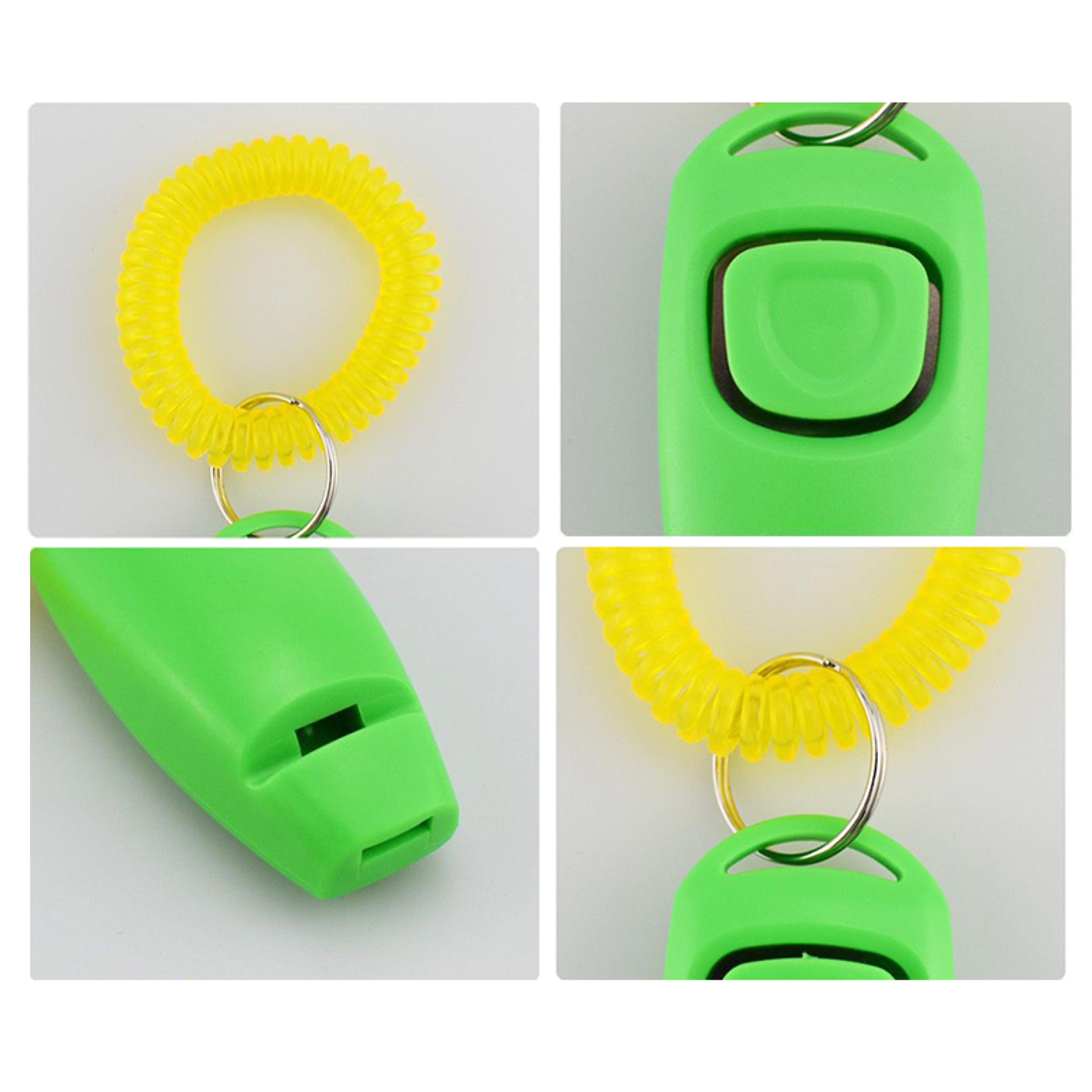 Dog Training Clicker  Dog Whistle With Key Ring For Recall And Obedience 3