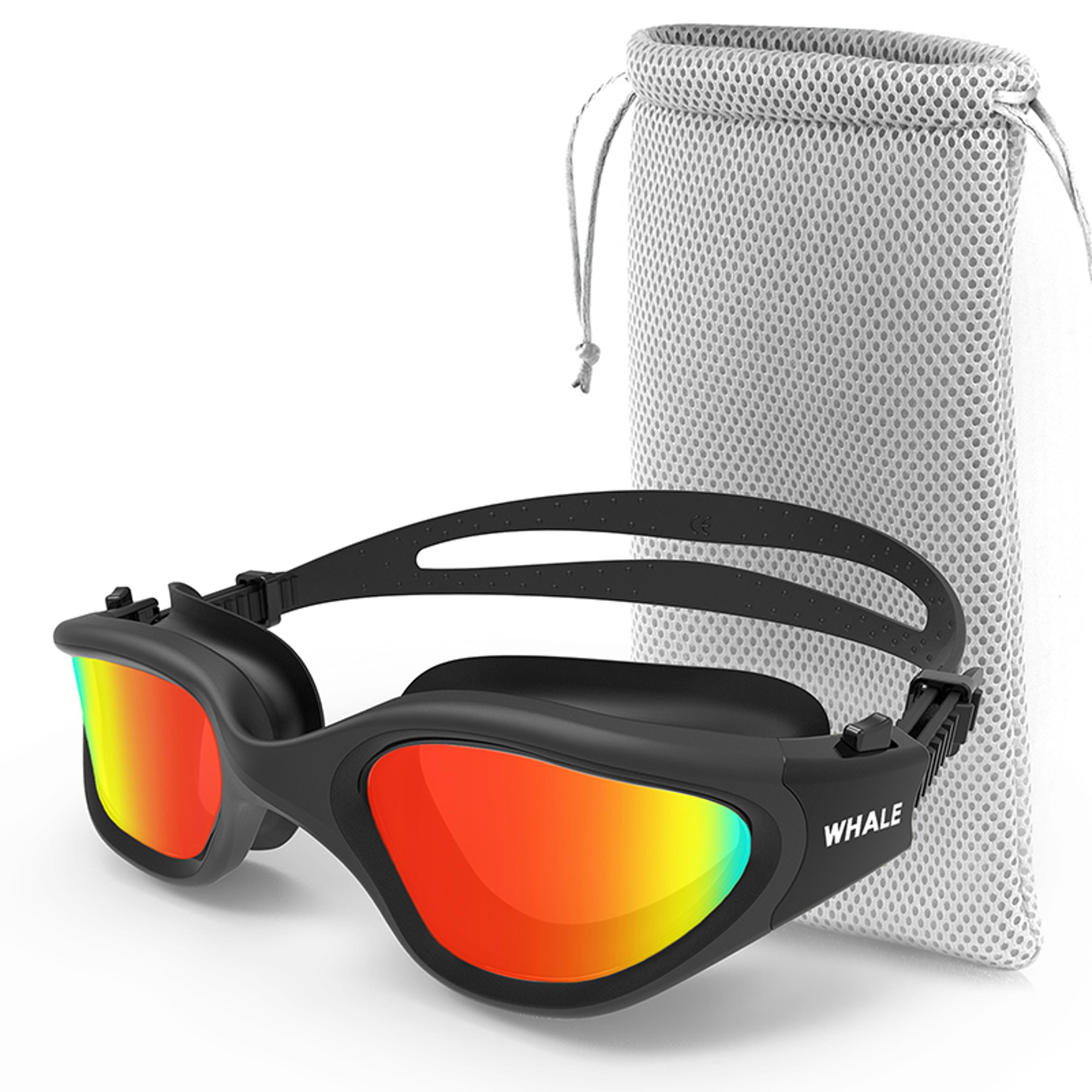 Polarized Swim Goggles For Adults Anti Fog UV Protection Leak Proof Comfort Fit 1