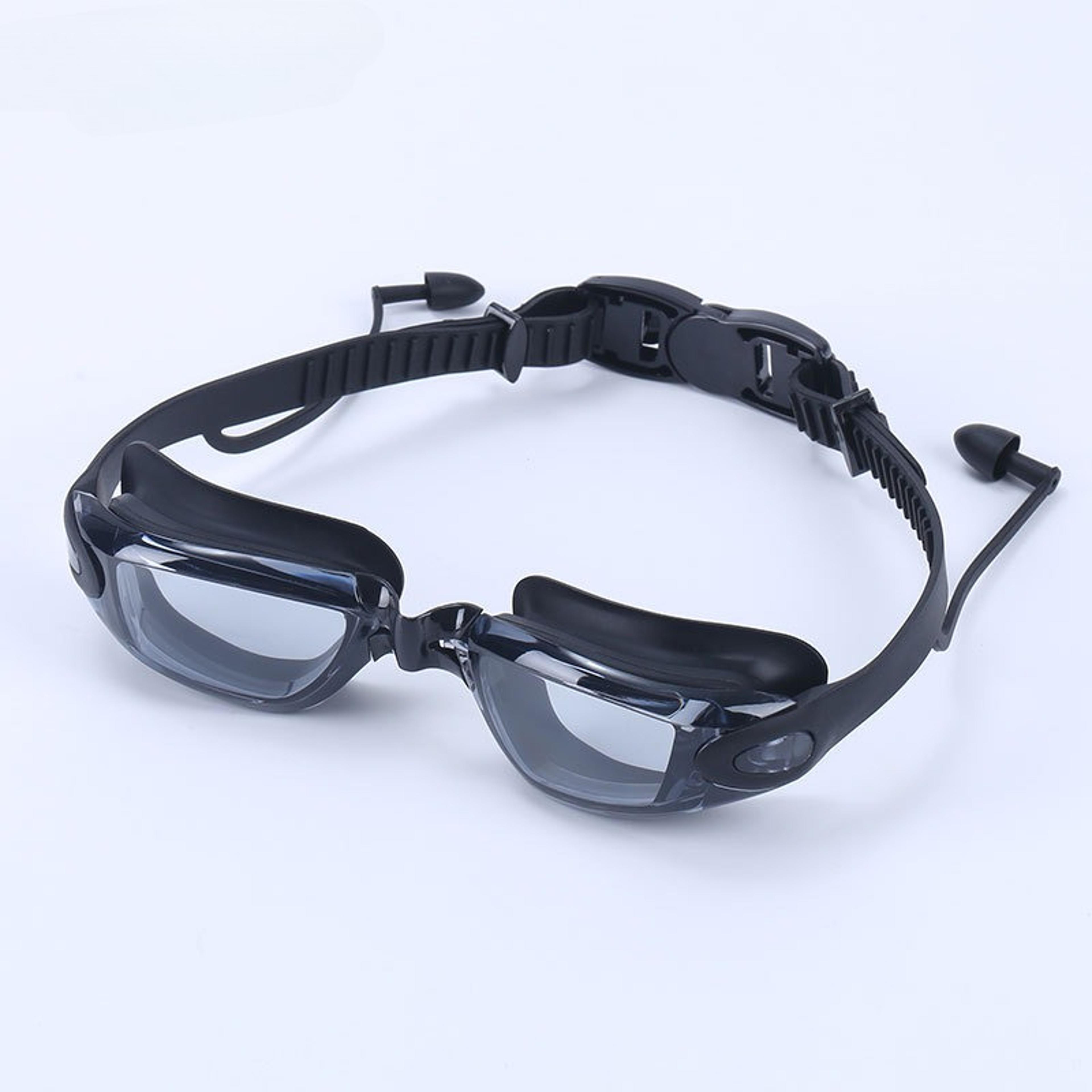 clear view anti fog adult swimming goggles leakproof wide view silicone swim goggles