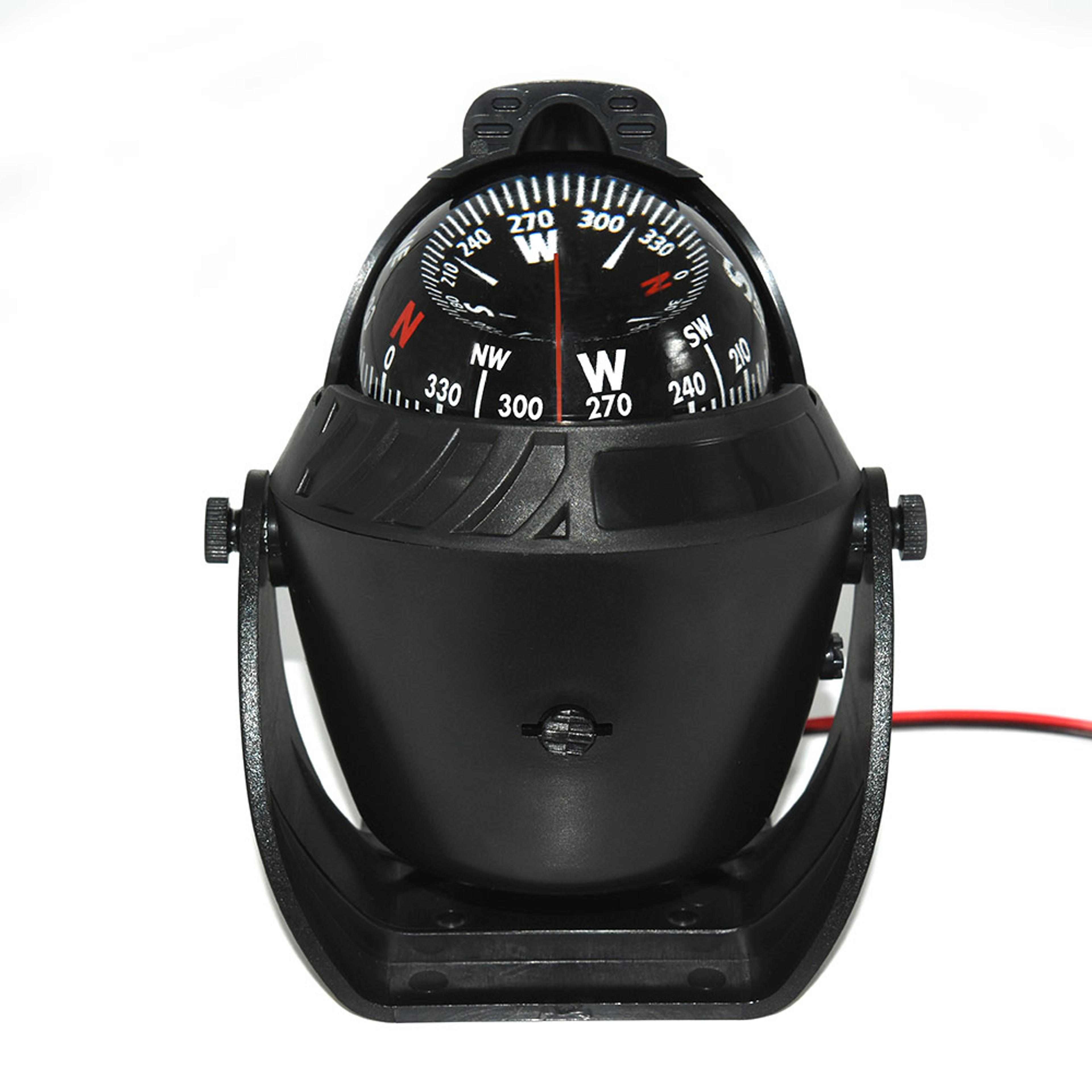 LED Marine Compass For Boats Pivoting Boat Navigation Compass 6