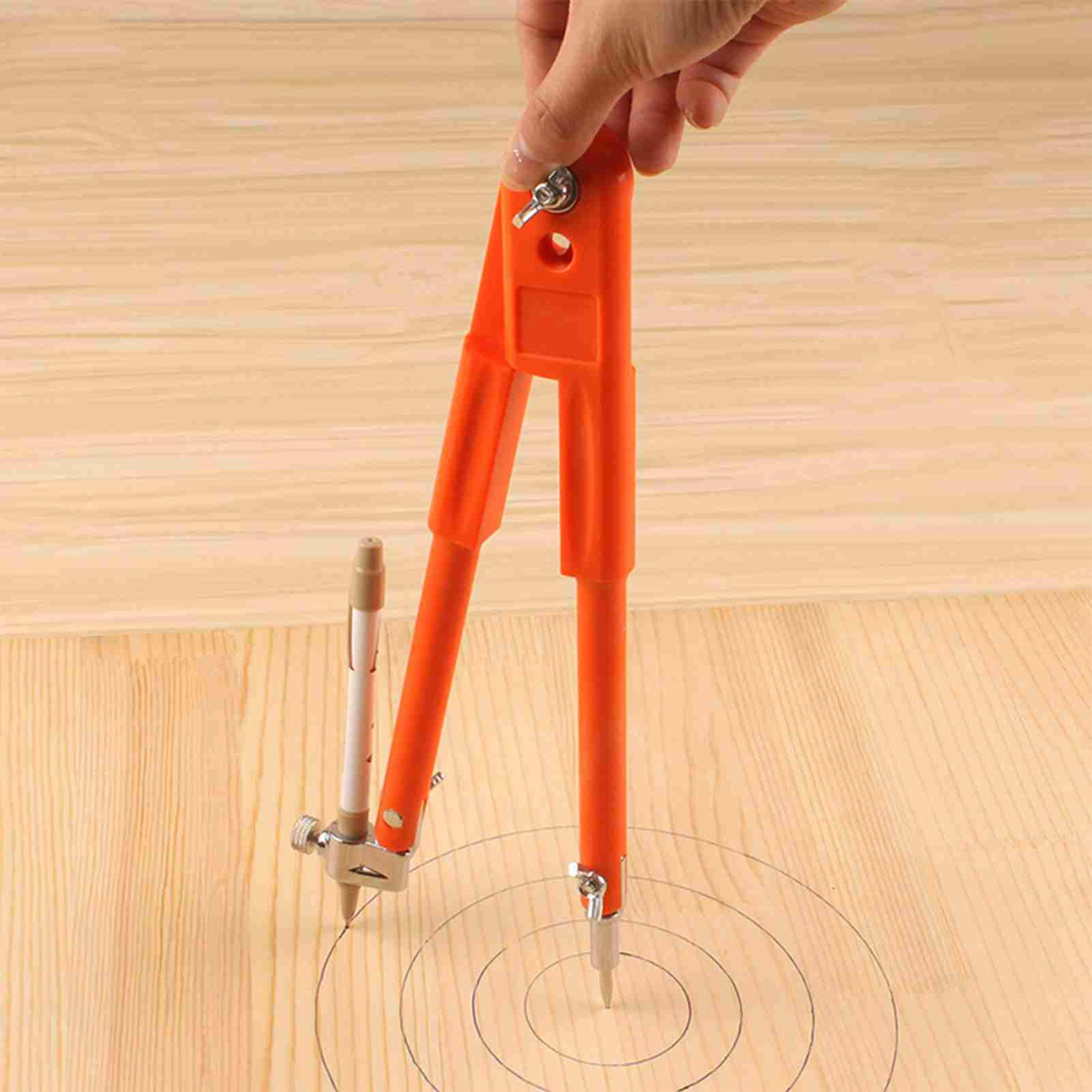 lockable woodworking compass beam compass adjustable divider tool