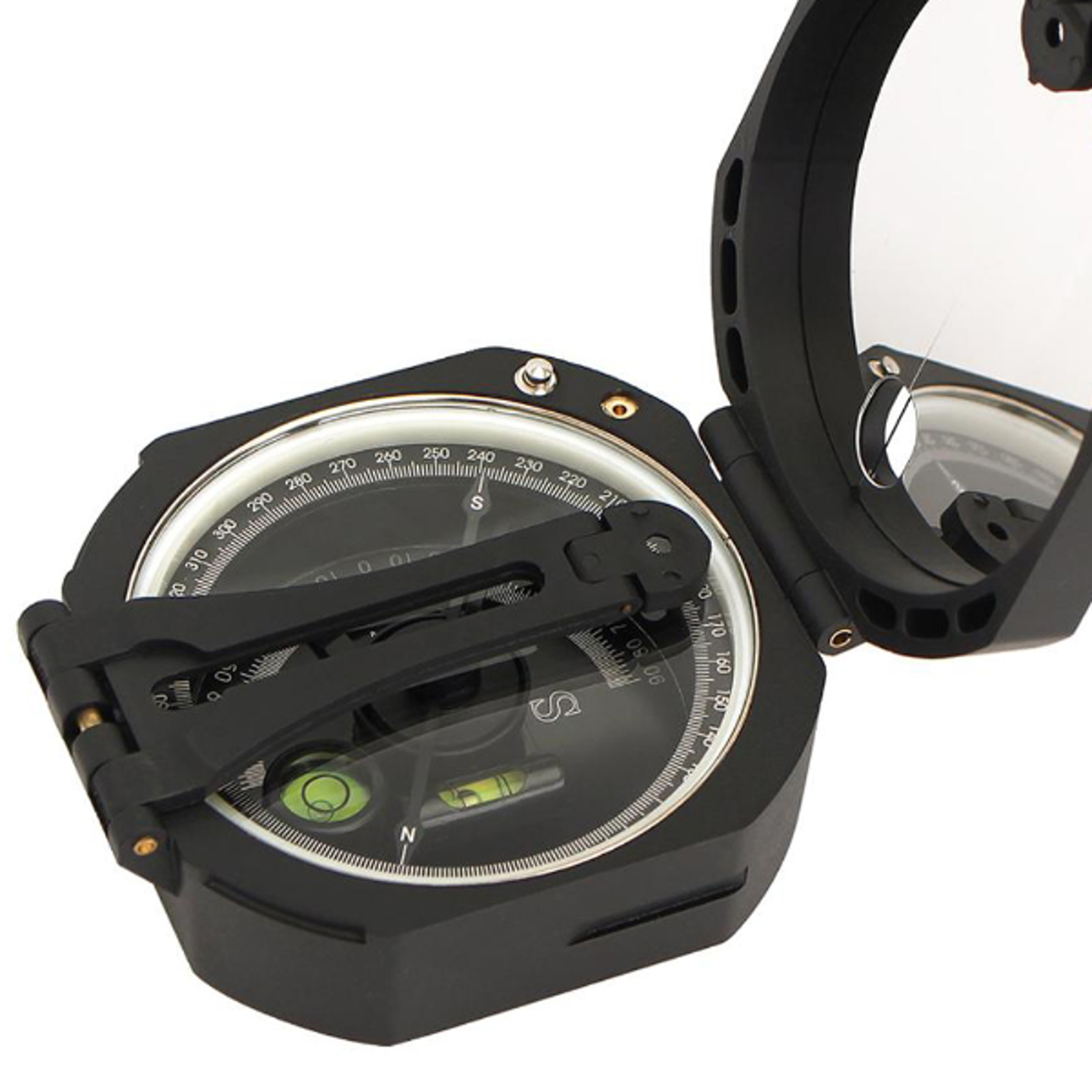 tactical military compass folding lensatic compass set for camping and survival