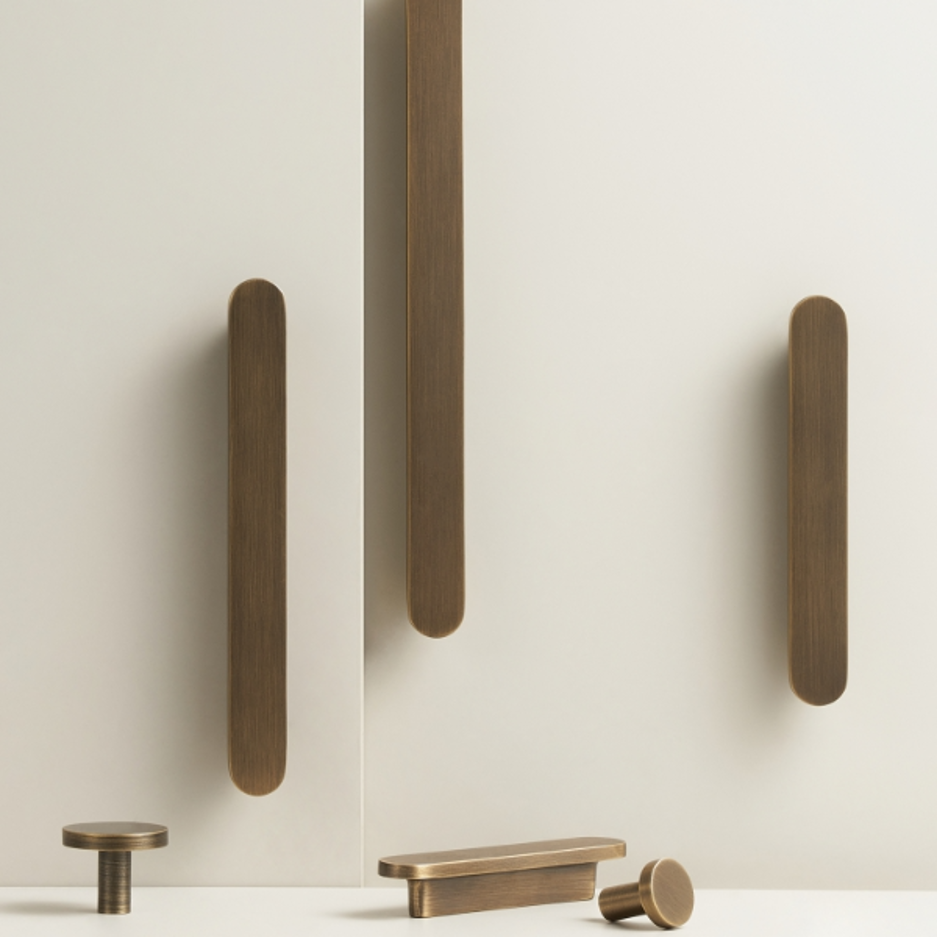 Solid Brass Plain Modern Style