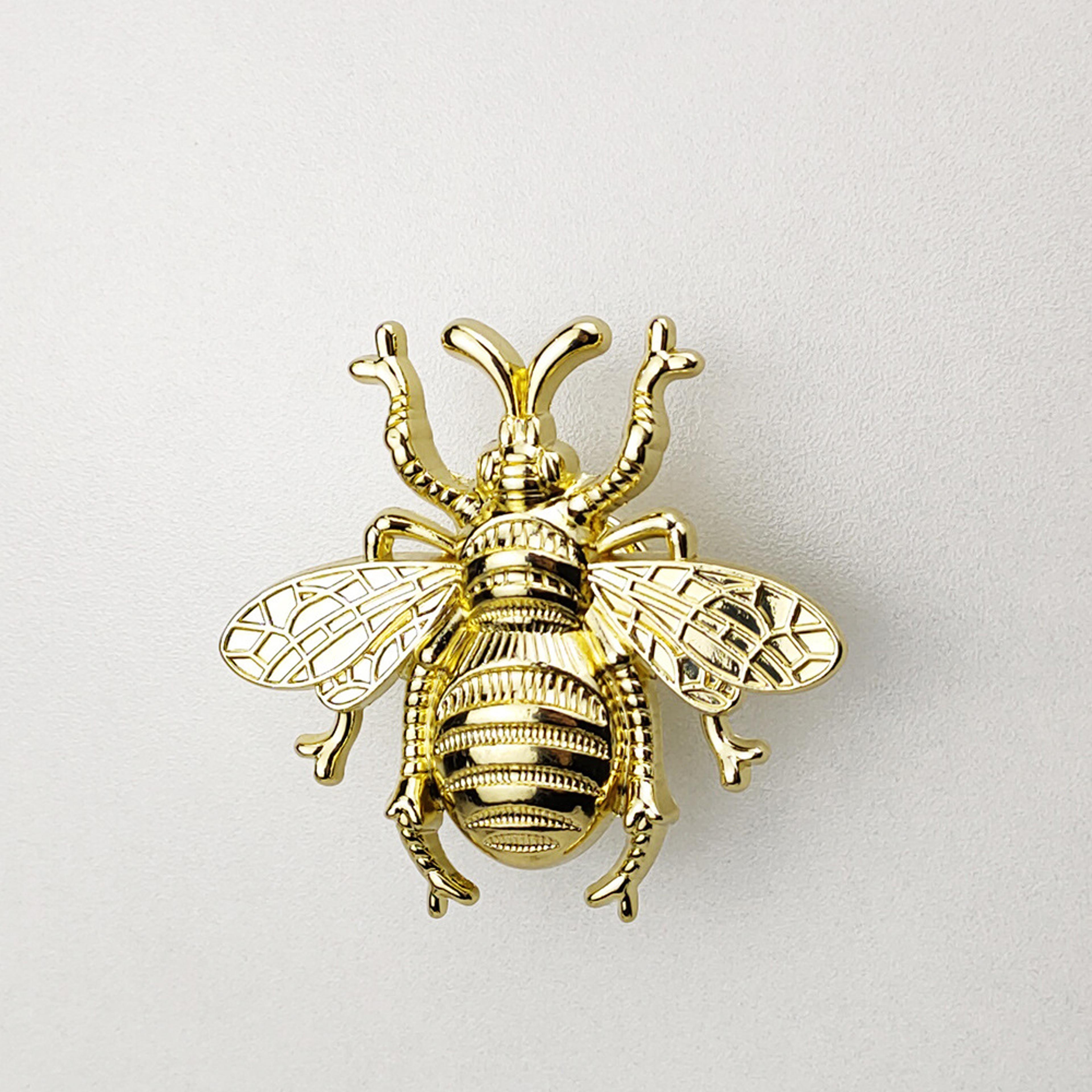 Vintage Bee Solid Brass Cabinet Knob Decorative Drawer Pull For Kitchen Cupboards 9