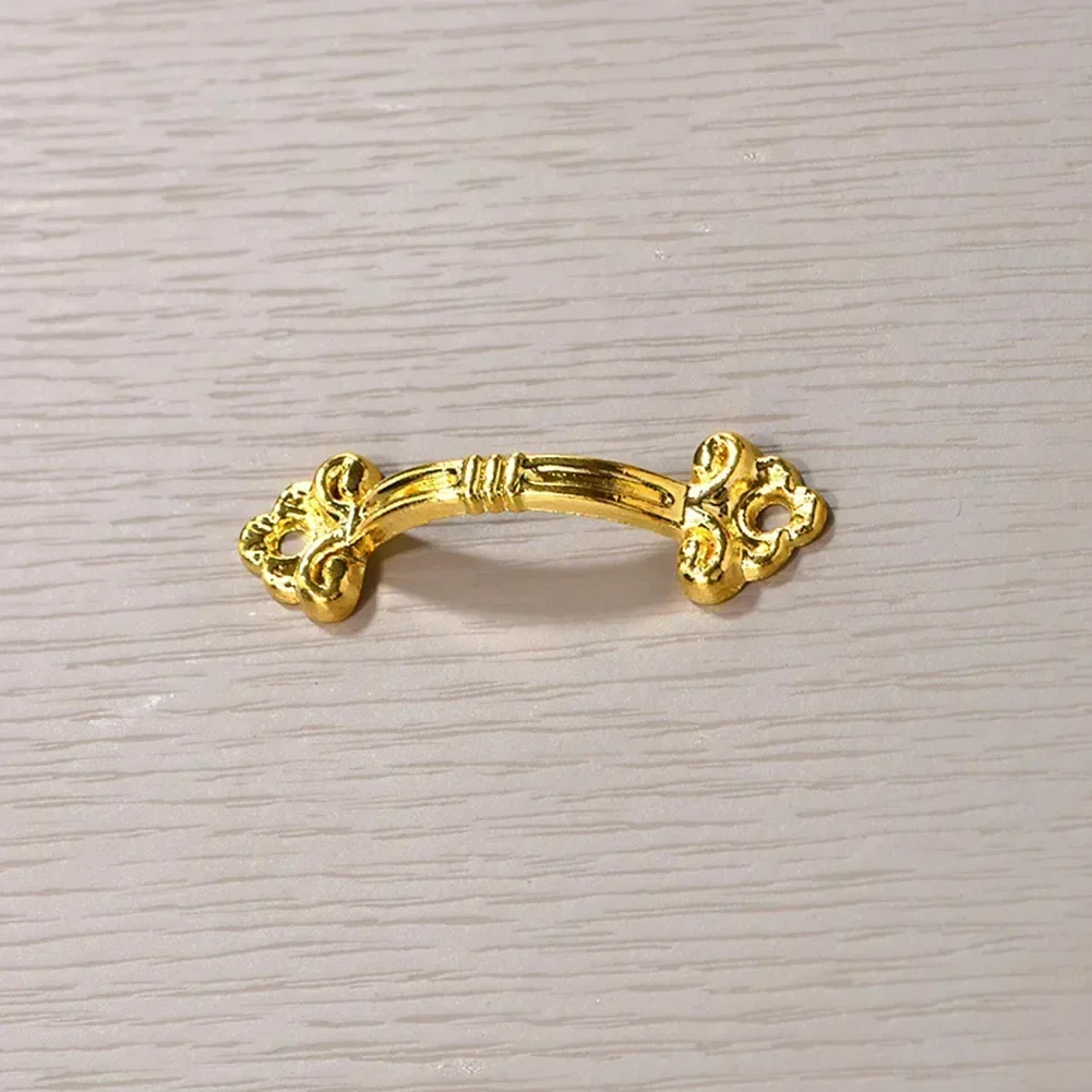 Antique Bronze Jewelry Box Handles Mini Drawer Pulls 2