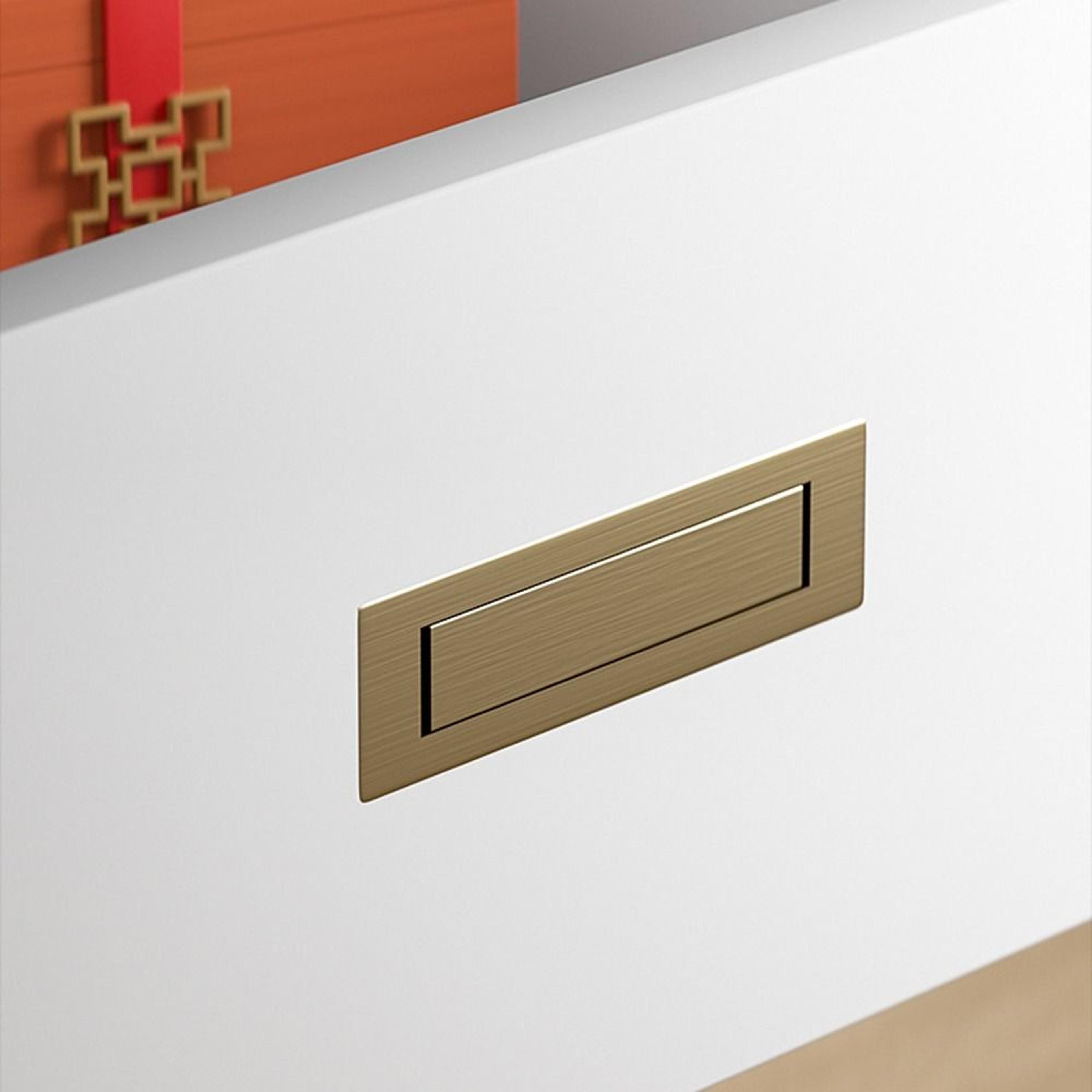 Sleek Stainless Steel Hidden Cabinet Pulls For Drawers And Doors 1