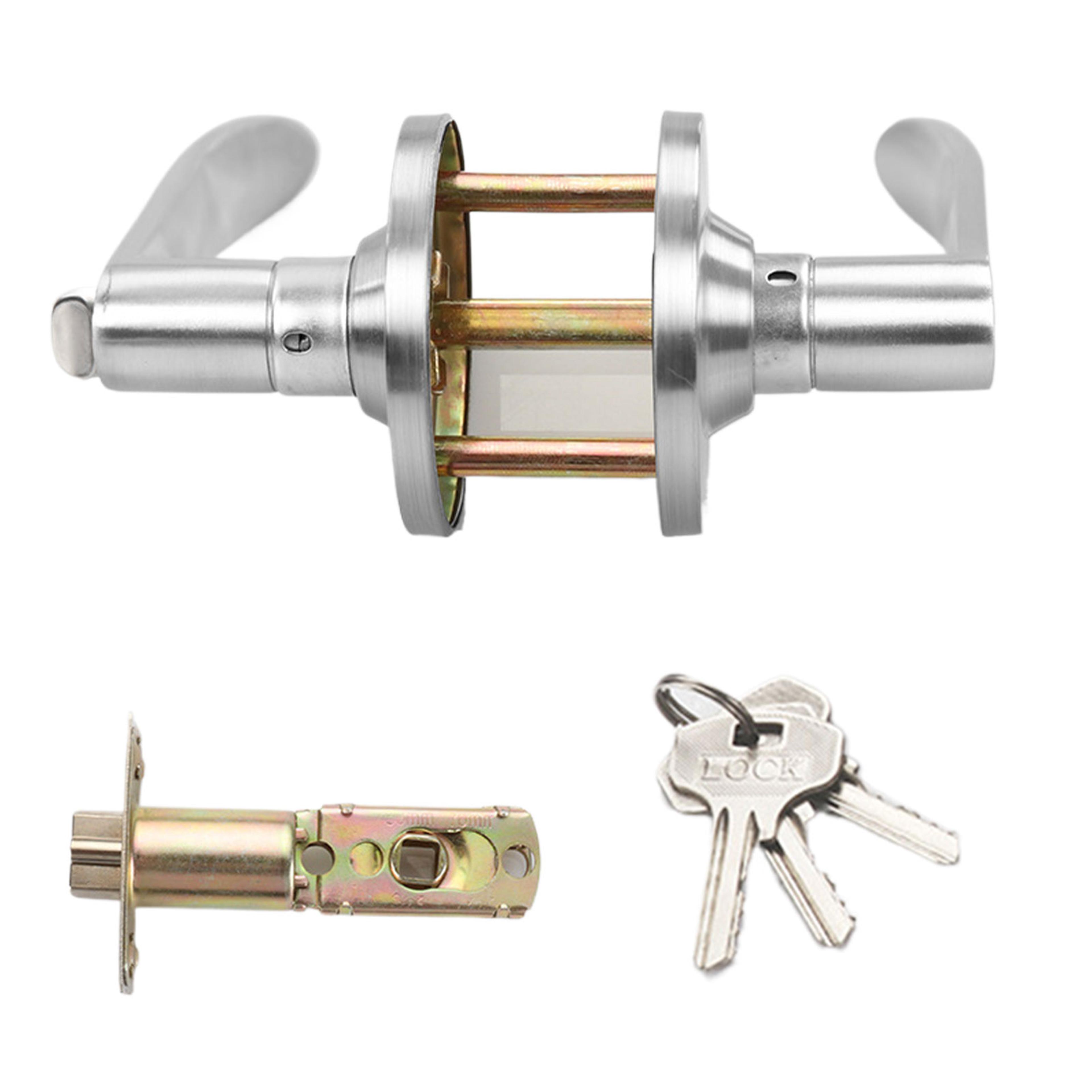 Three Bar Aluminum Alloy Keyed Door Lock For Doors 8