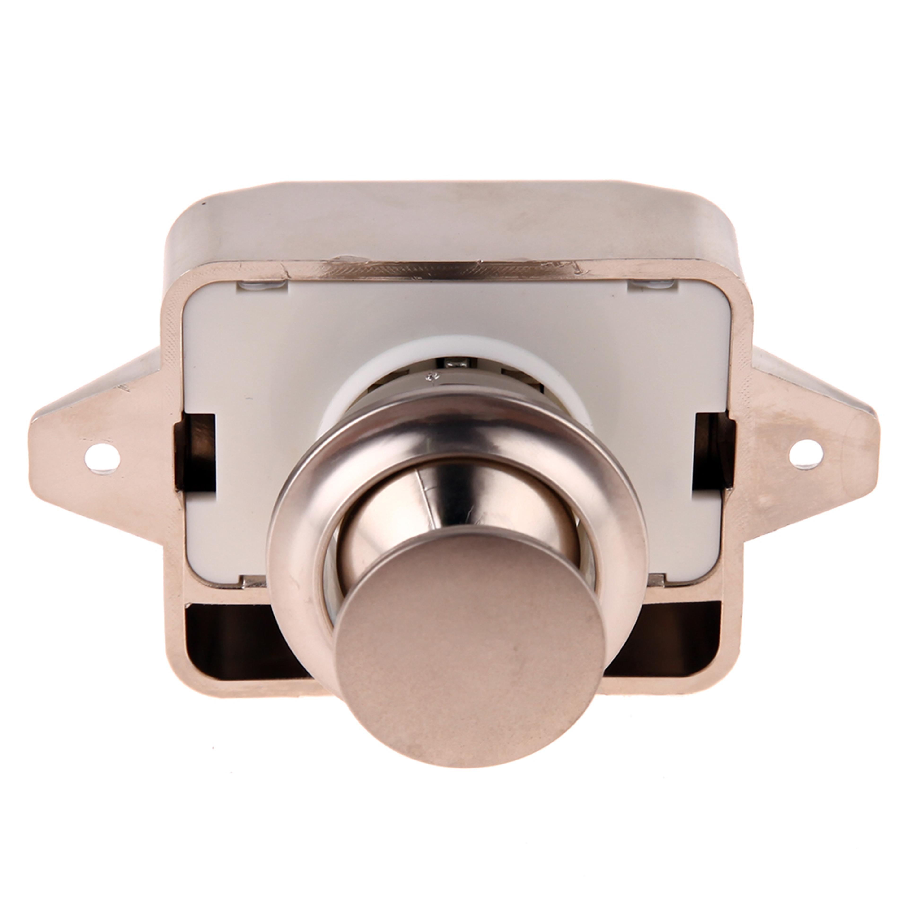 Keyless RV Push Cabinet Lock Zinc Alloy Push Button Drawer Latch 7