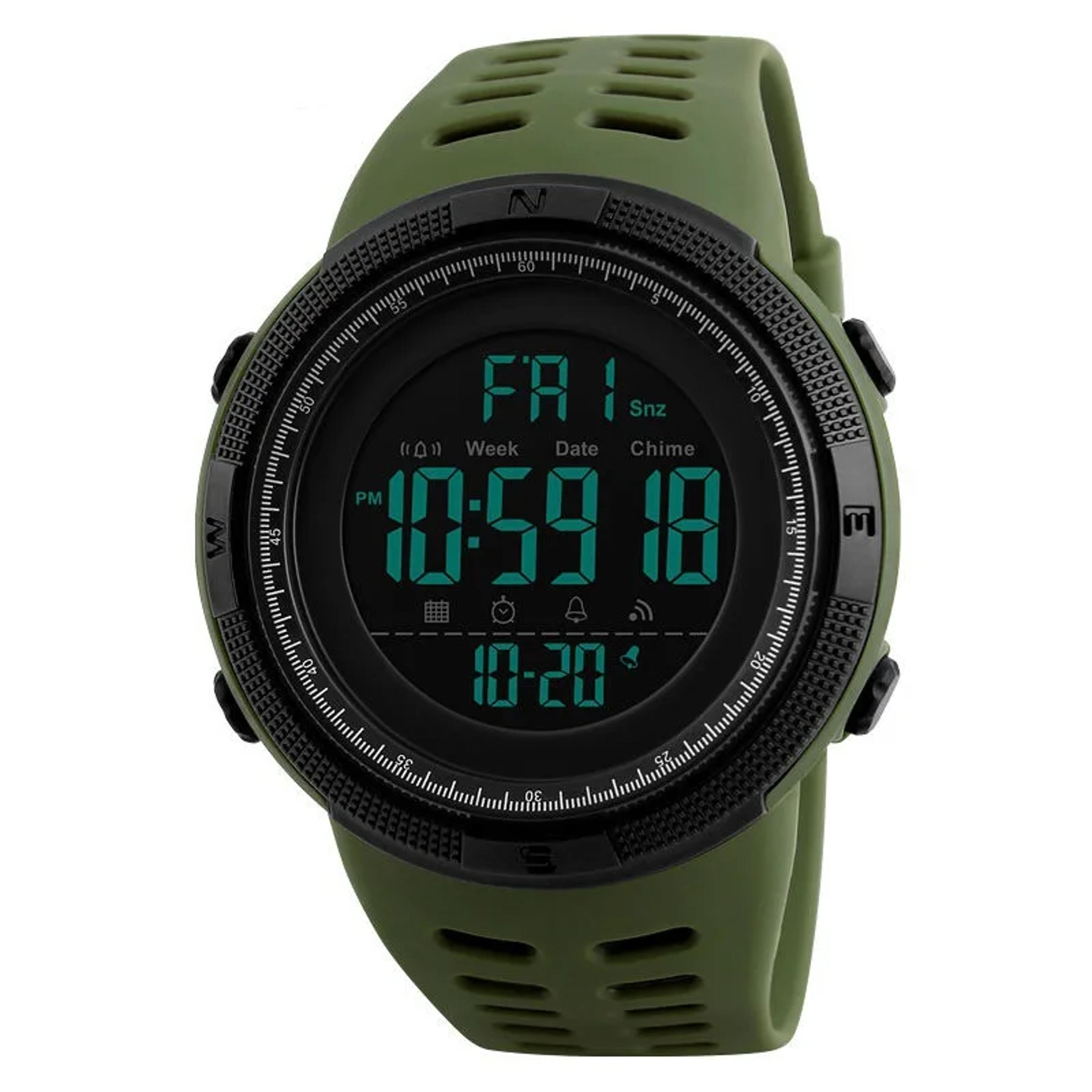 Mens Waterproof Military Digital Sports Watch With Alarm  Stopwatch 7