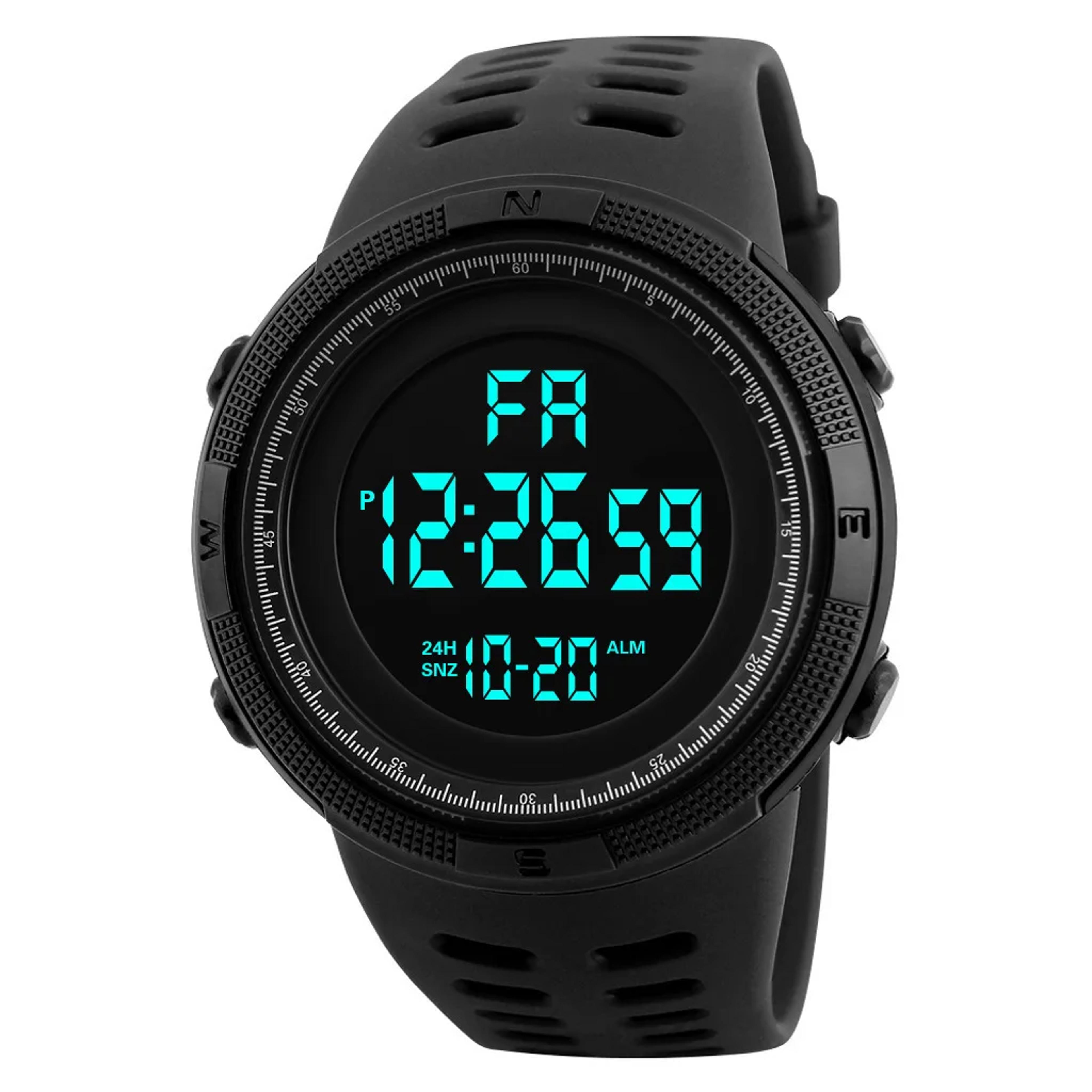 Mens Waterproof Military Digital Sports Watch With Alarm  Stopwatch 6