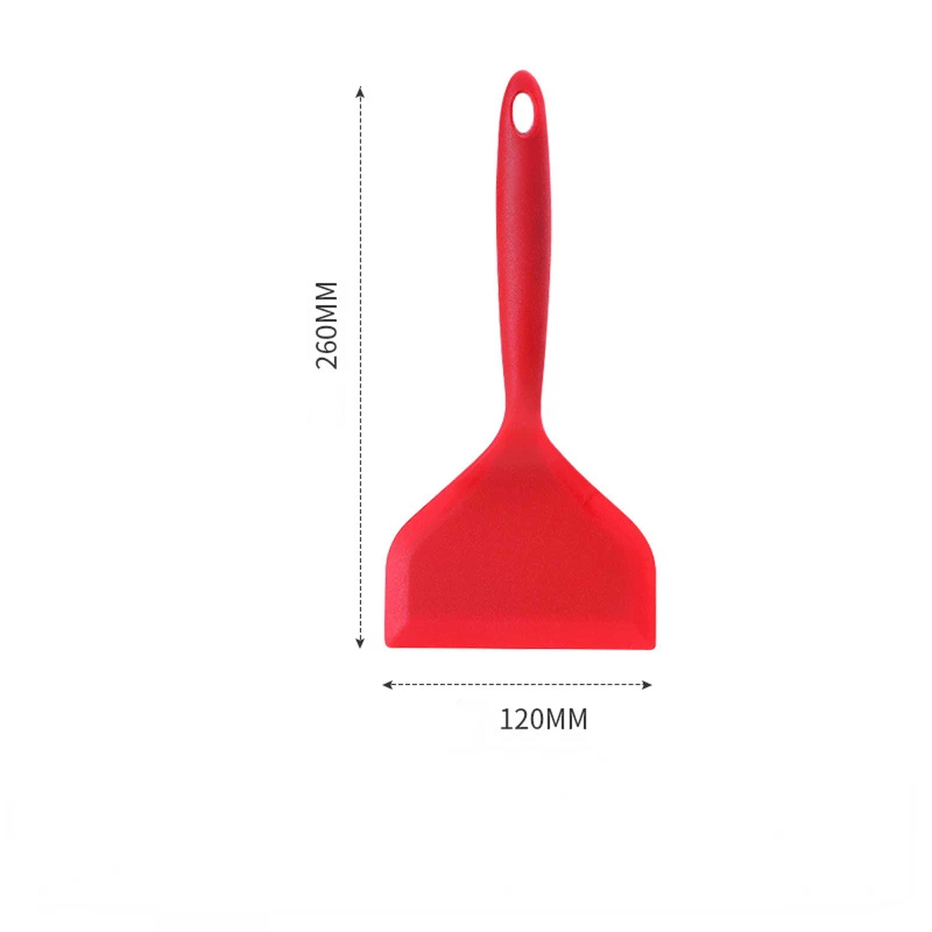 Premium Silicone Cooking Spatula Set Non Stick Heat Resistant Kitchen Scraper Tool 6
