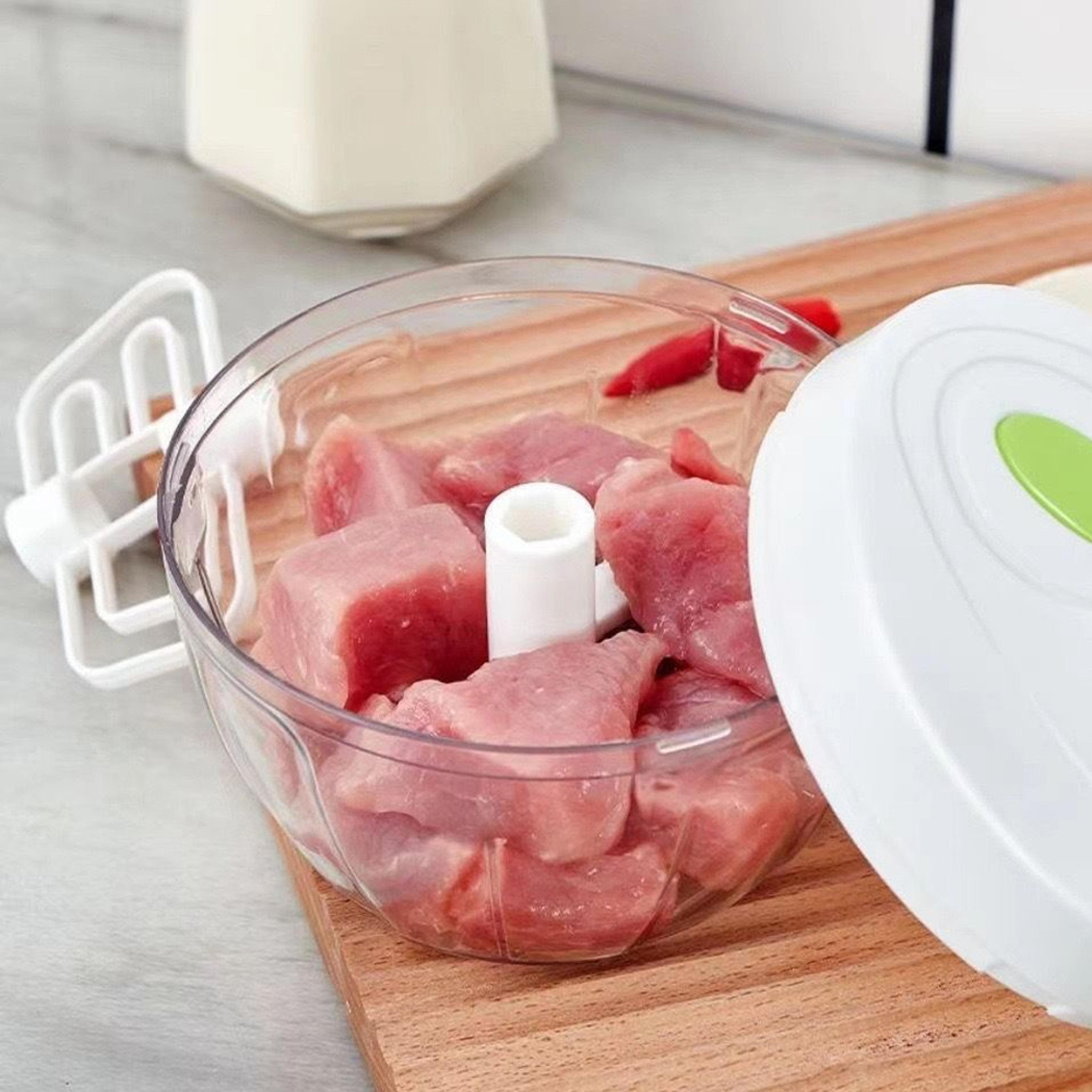 Manual Food Chopper  Slicer Vegetable And Garlic Cutter Salad Maker Kitchen Tool For Quick Meal Pre 2