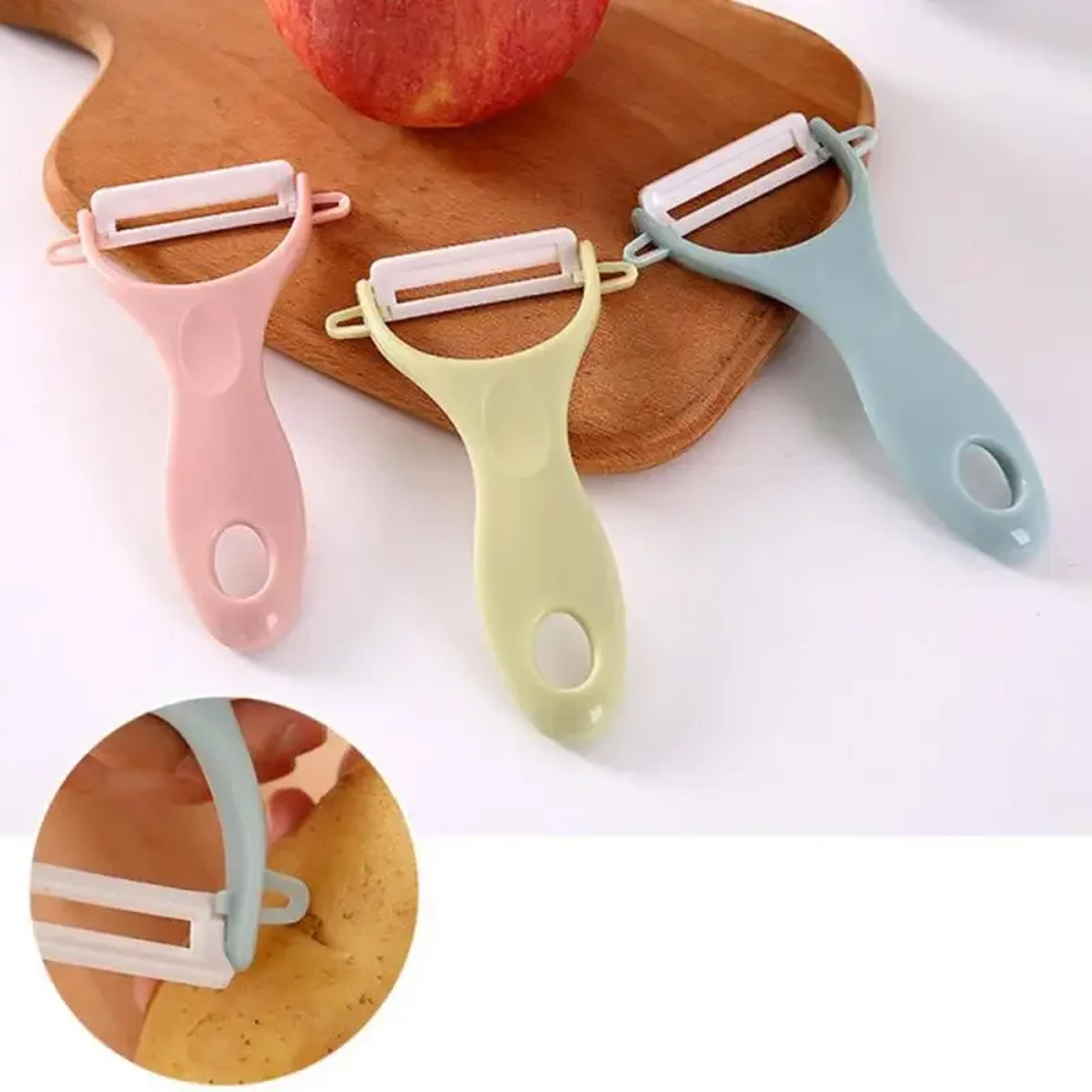 ceramic peeler knife precision fruit & vegetable skin peeler with sharp ceramic blade