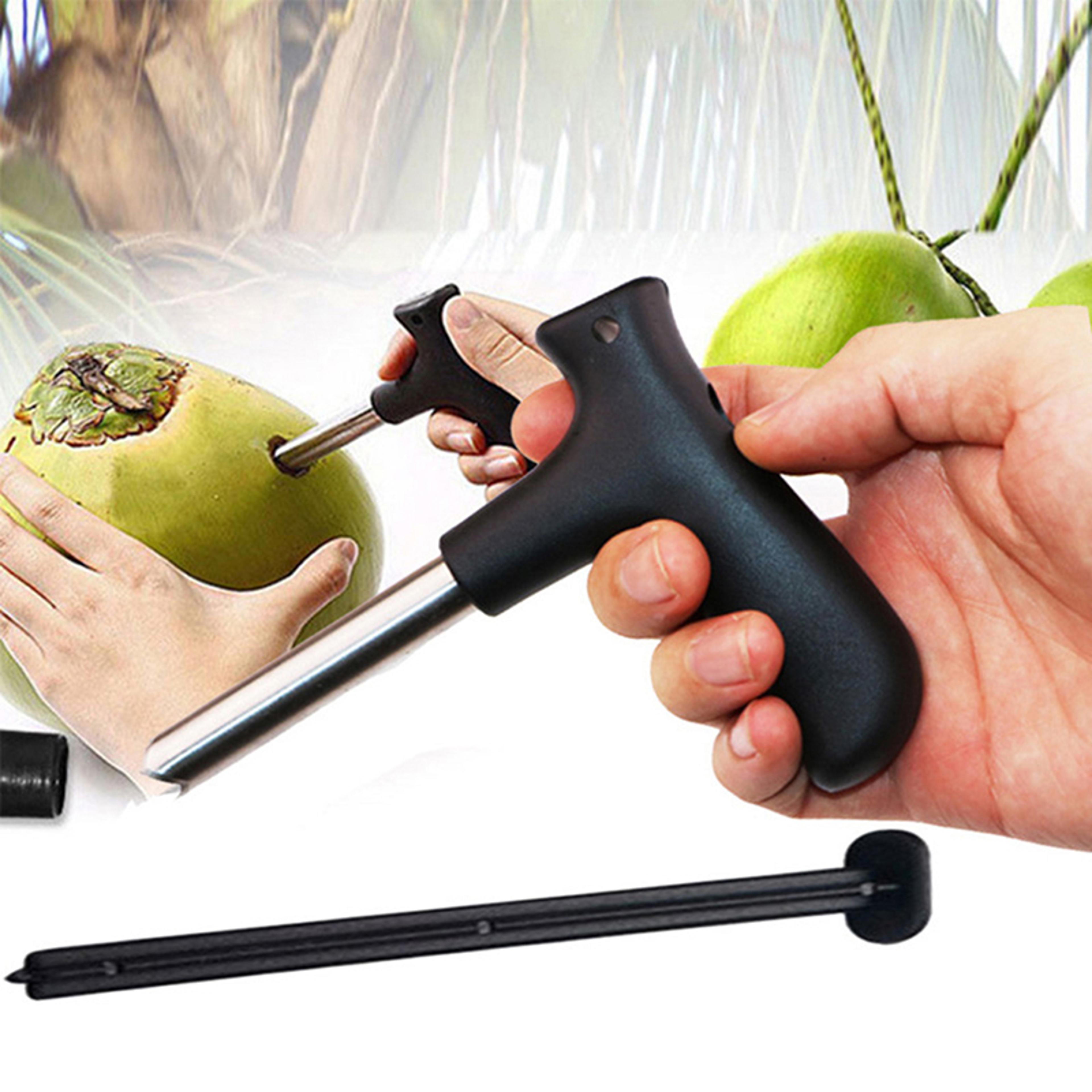 Premium Stainless Steel Coconut Opener  Fruit Hole Drill Tool 4