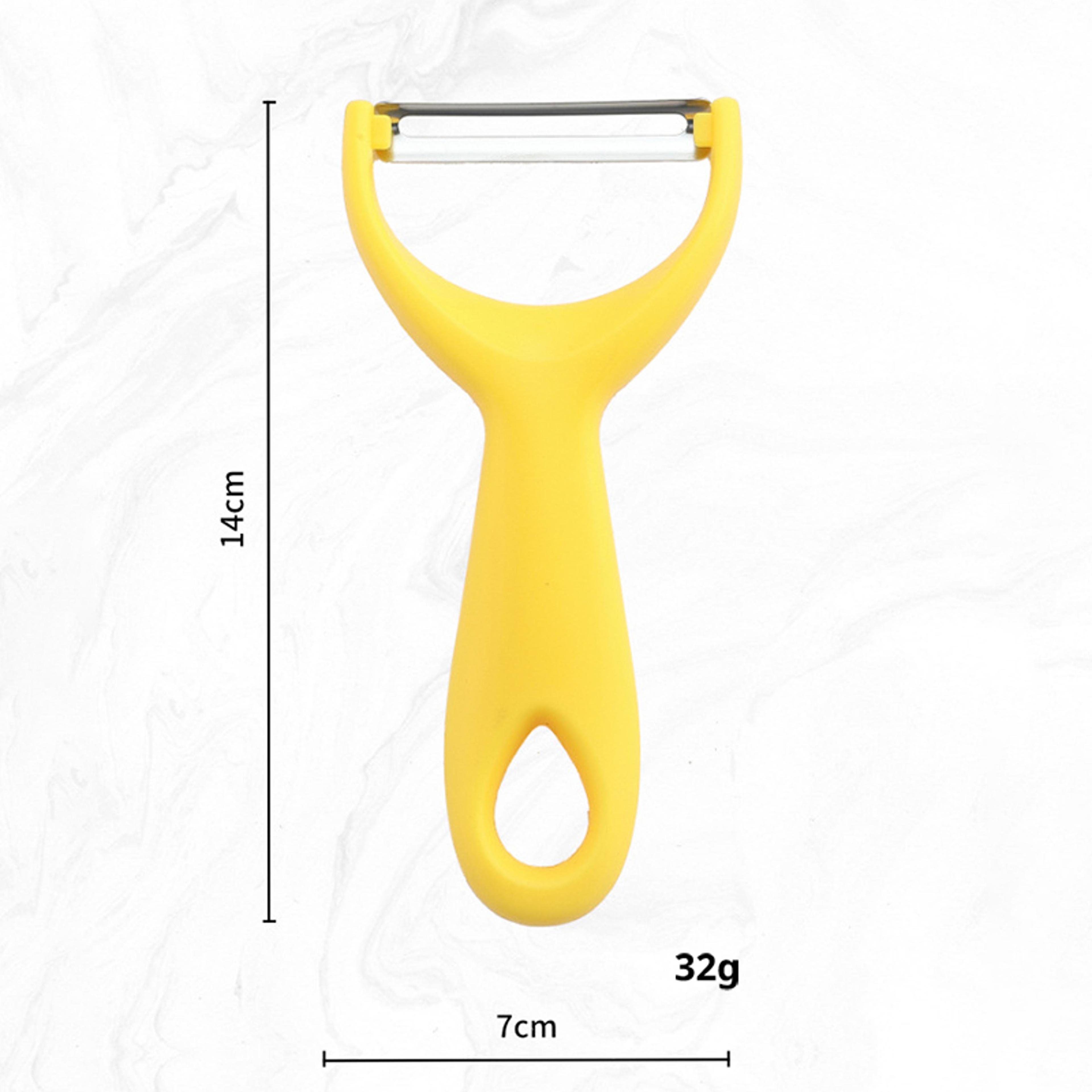 Stainless Steel Vegetable Peeler  Fruit Peeler With Thickened Handle 5