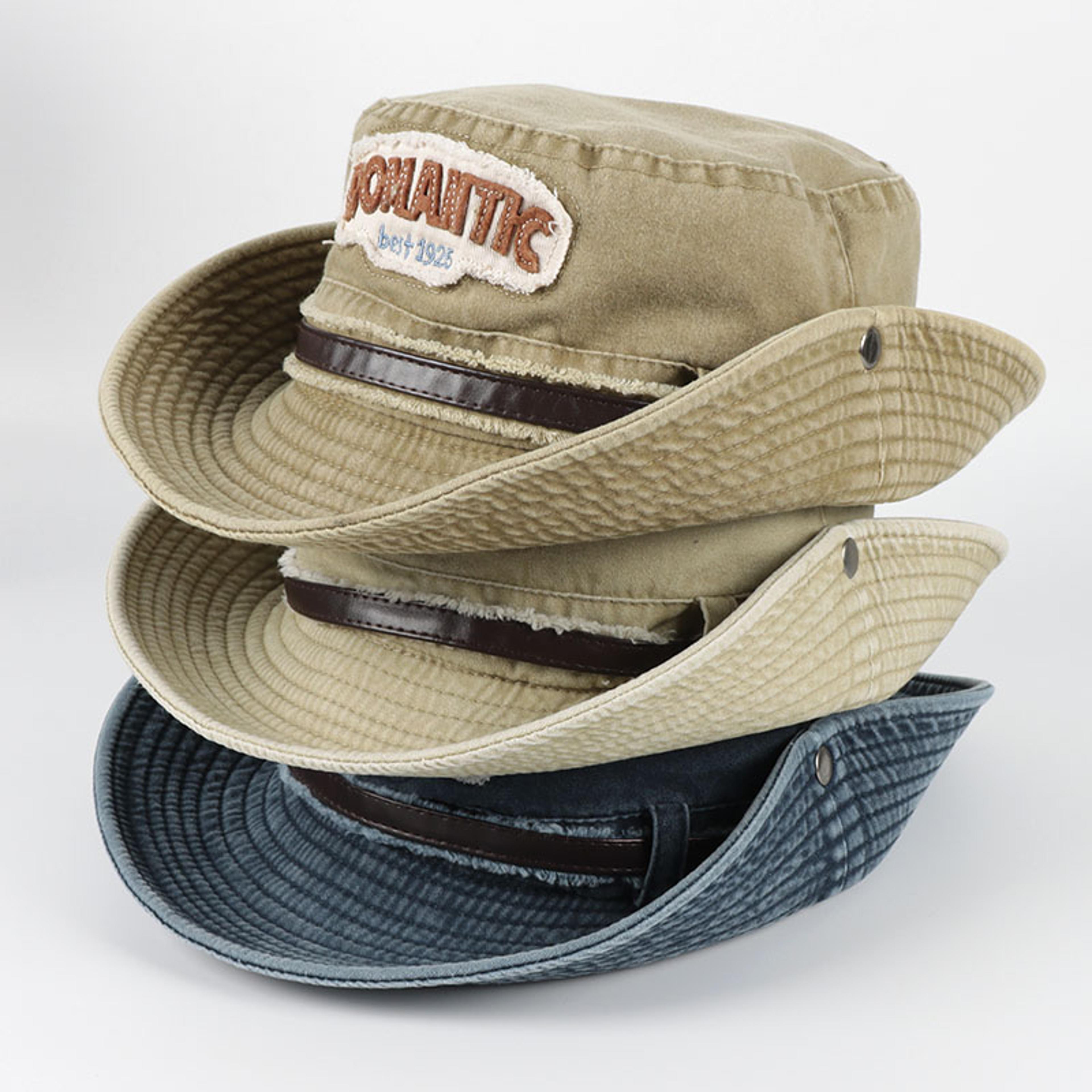 Premium Cotton Bucket Hat For Men  Women Outdoor Sun  Fishing Cap 2