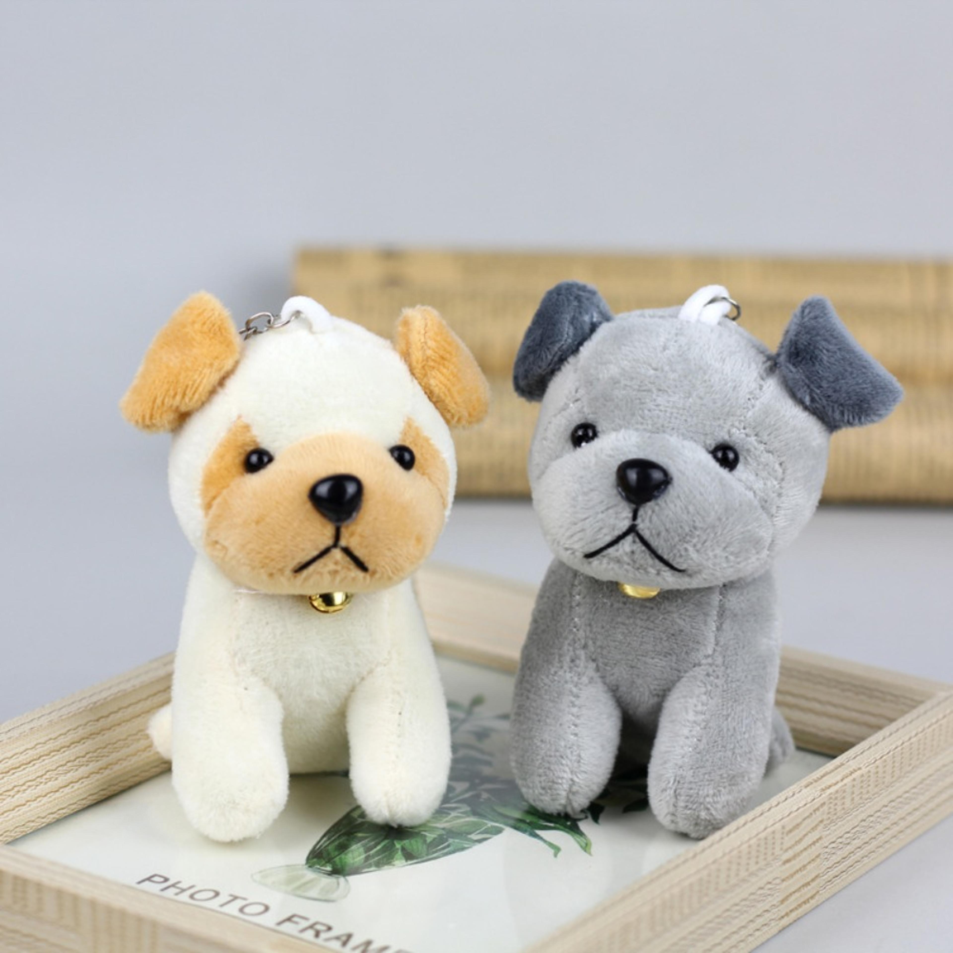 Cute Wolf Plush Keychain Soft Dog Pendant For Backpack  Gifts 3