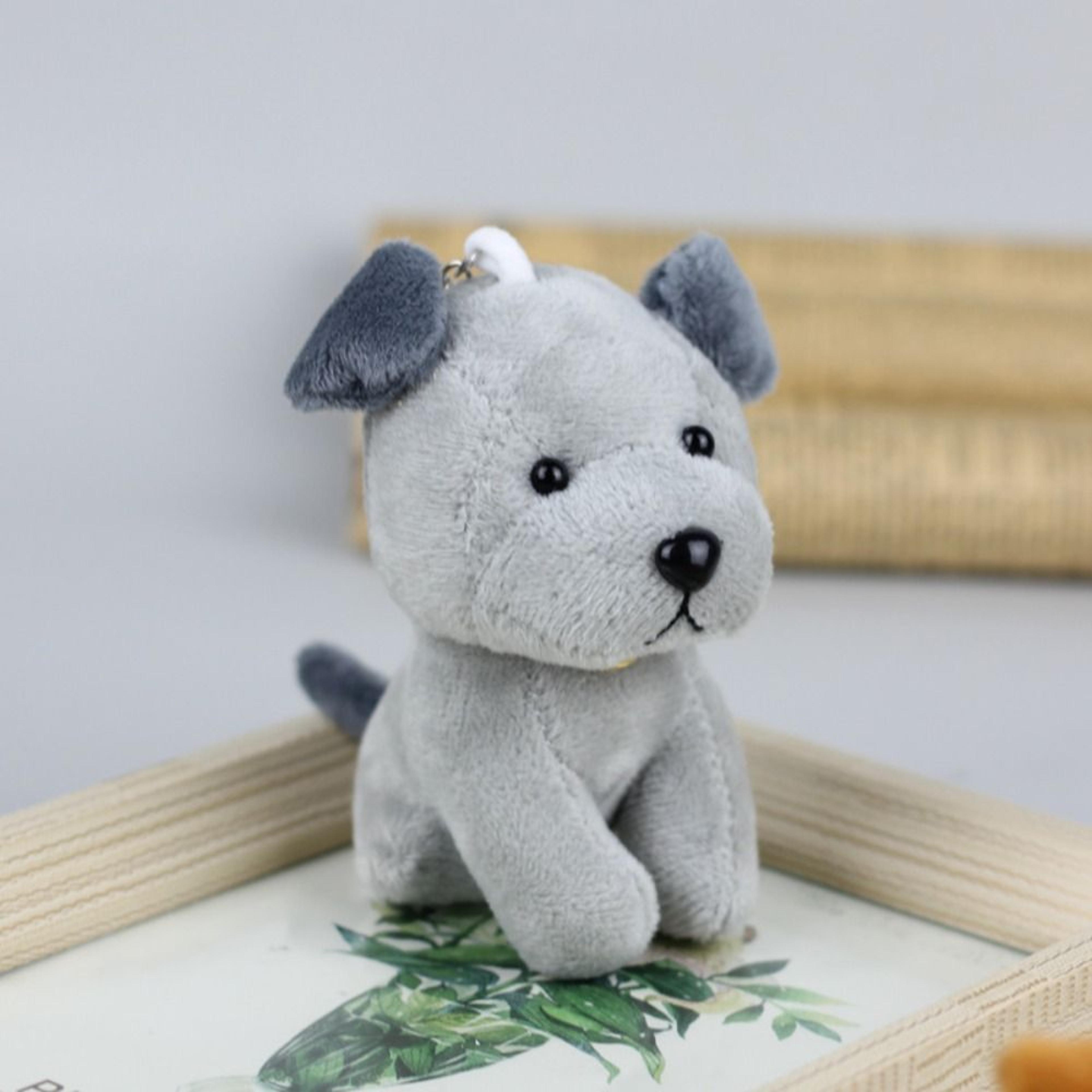 Cute Wolf Plush Keychain Soft Dog Pendant For Backpack  Gifts 6