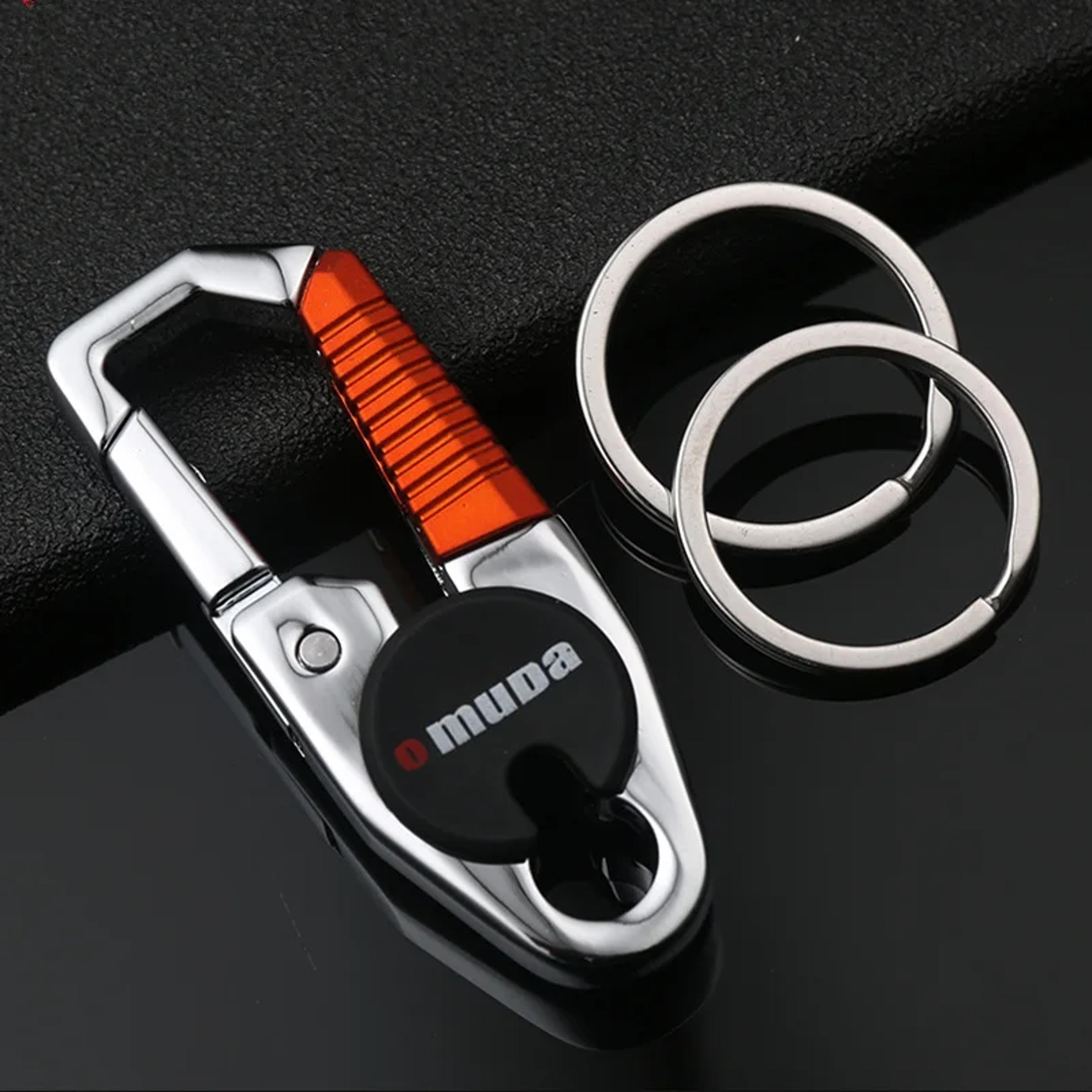Premium Fashion Keychain For Men Durable Zinc Alloy Car Accessory 2