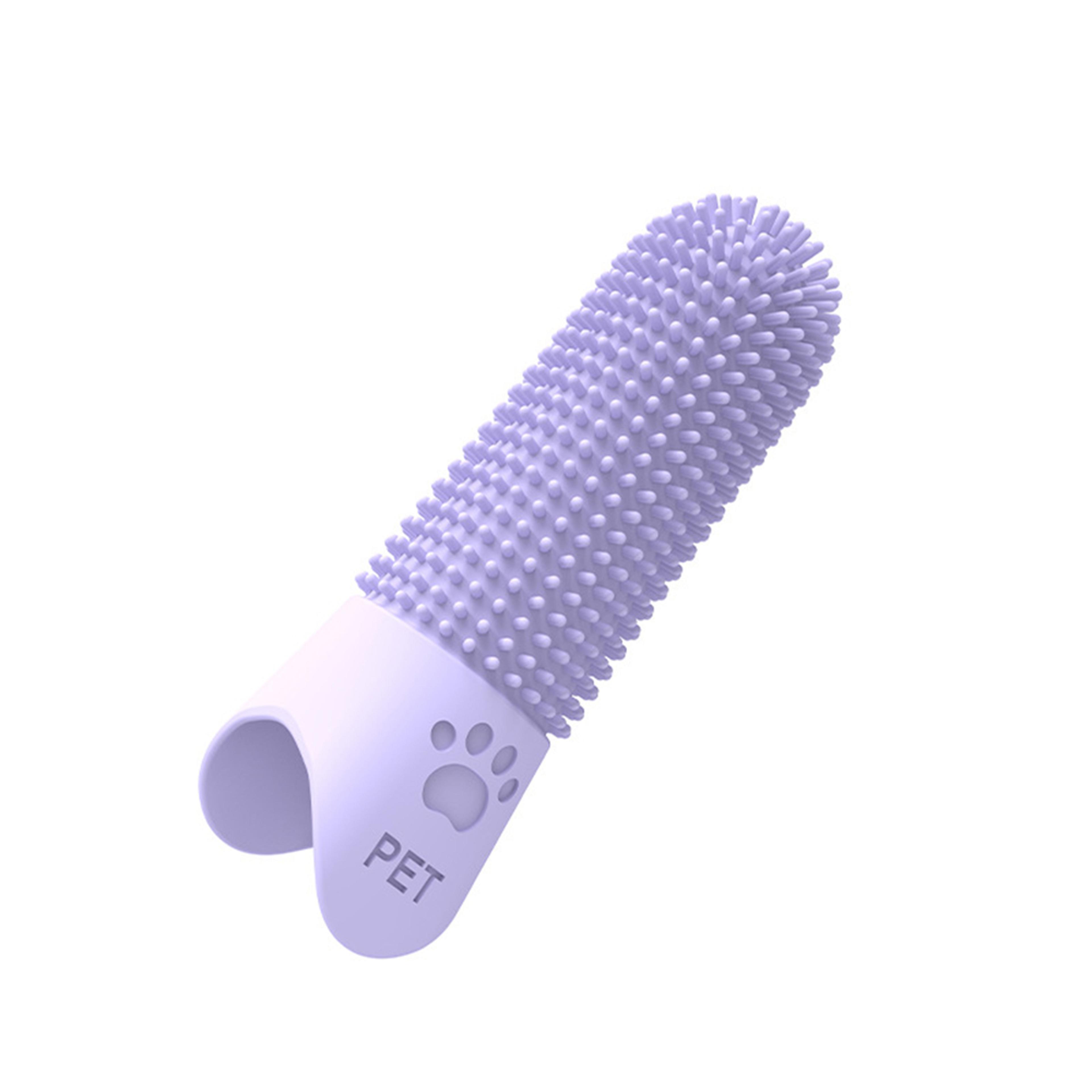 Premium Silicone Pet Toothbrush For Cats  Dogs Soft Tartar Removal Dental Care Brush 4