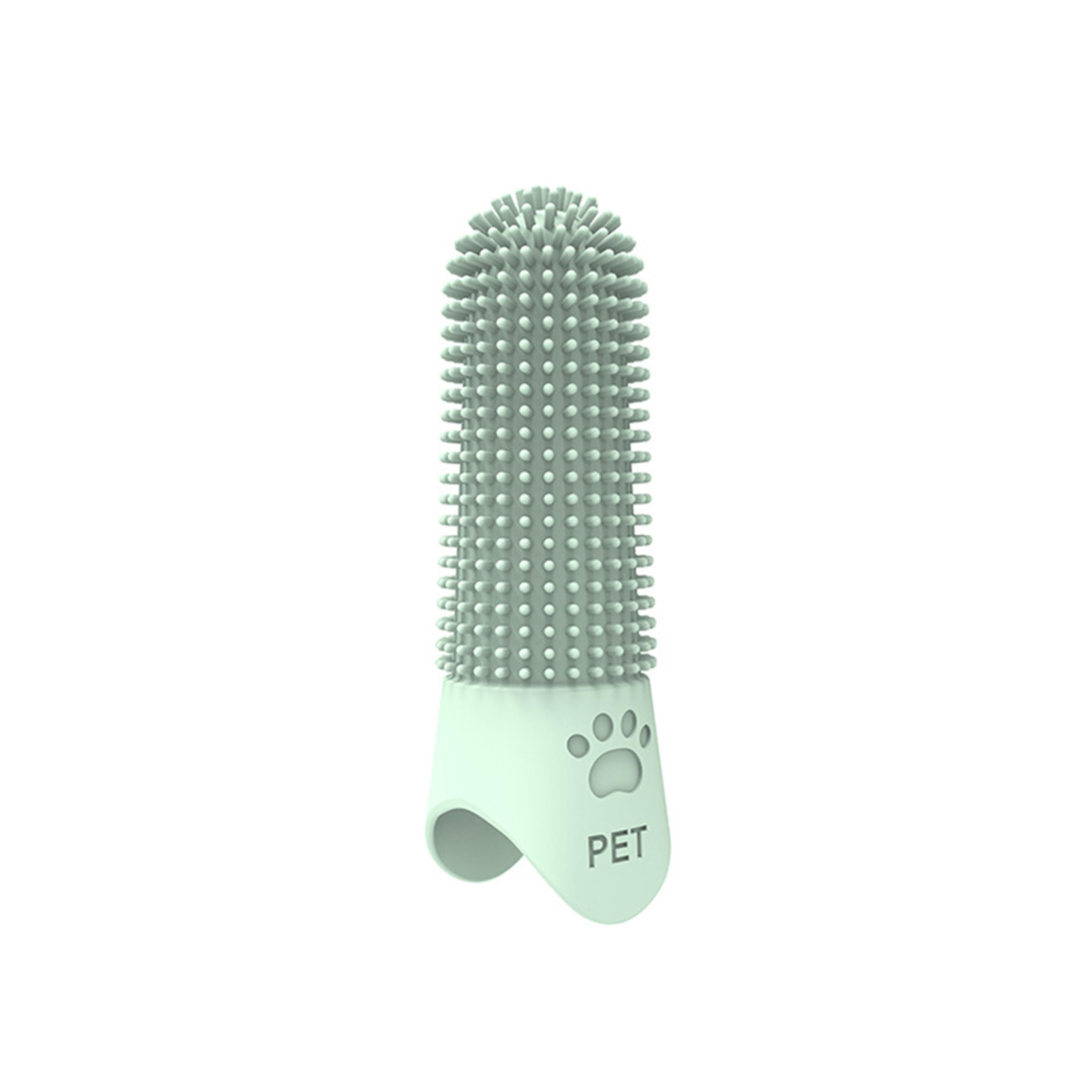 Premium Silicone Pet Toothbrush For Cats  Dogs Soft Tartar Removal Dental Care Brush 6